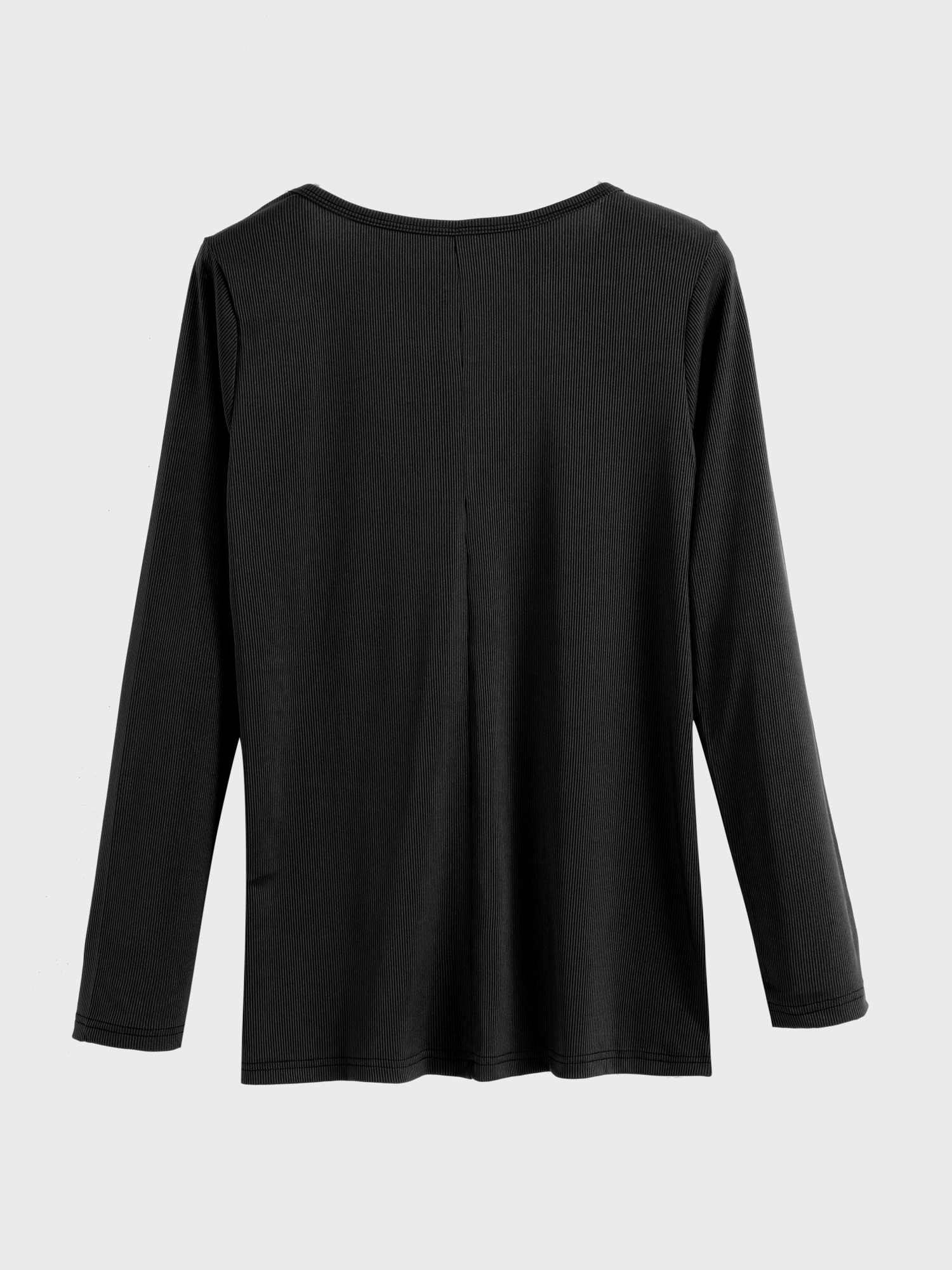 Edgy V-Neck Tie-Up Tee