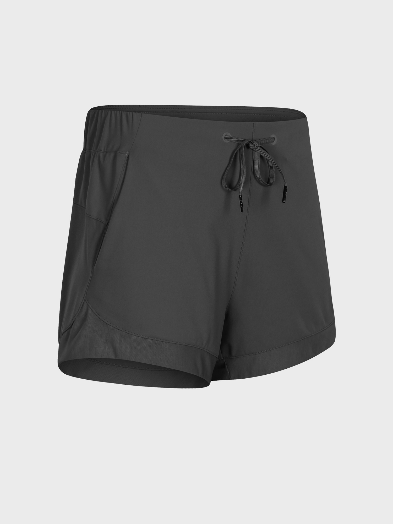 Drawstring Skin-Friendly Training Sports Shorts with Pockets