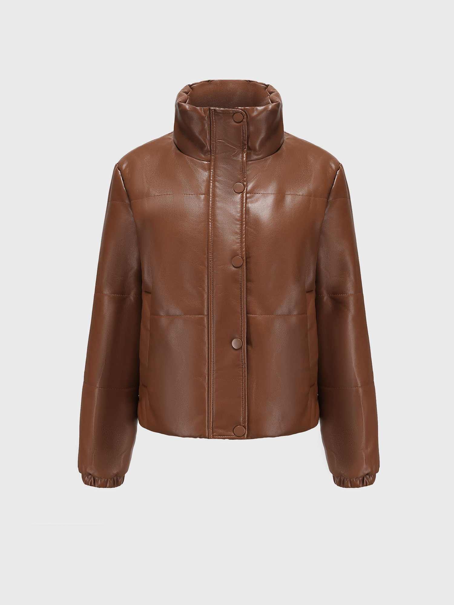 Warm Thickened Short Leather Jacket