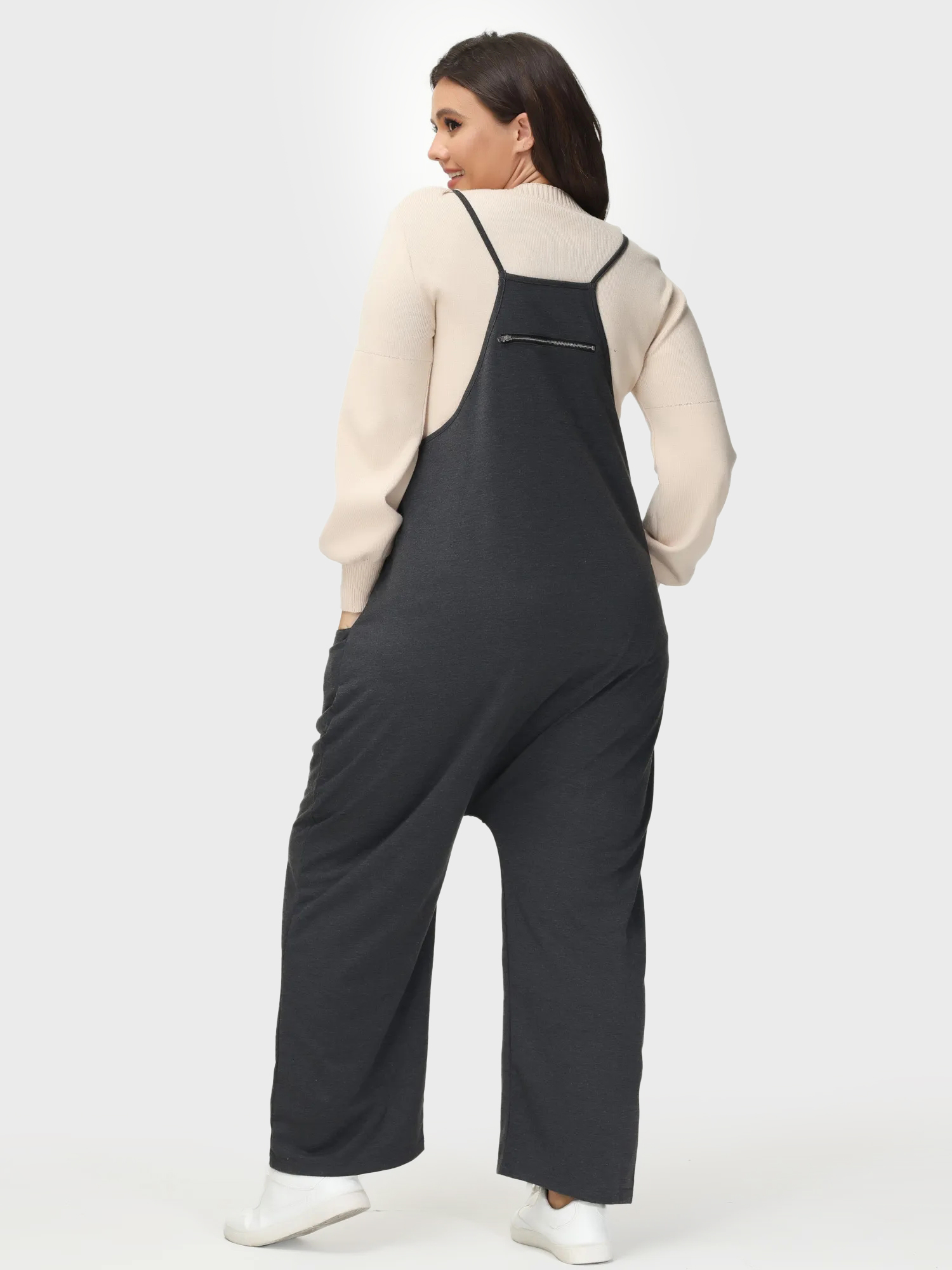 Casual Everyday Jumpsuit with Pockets