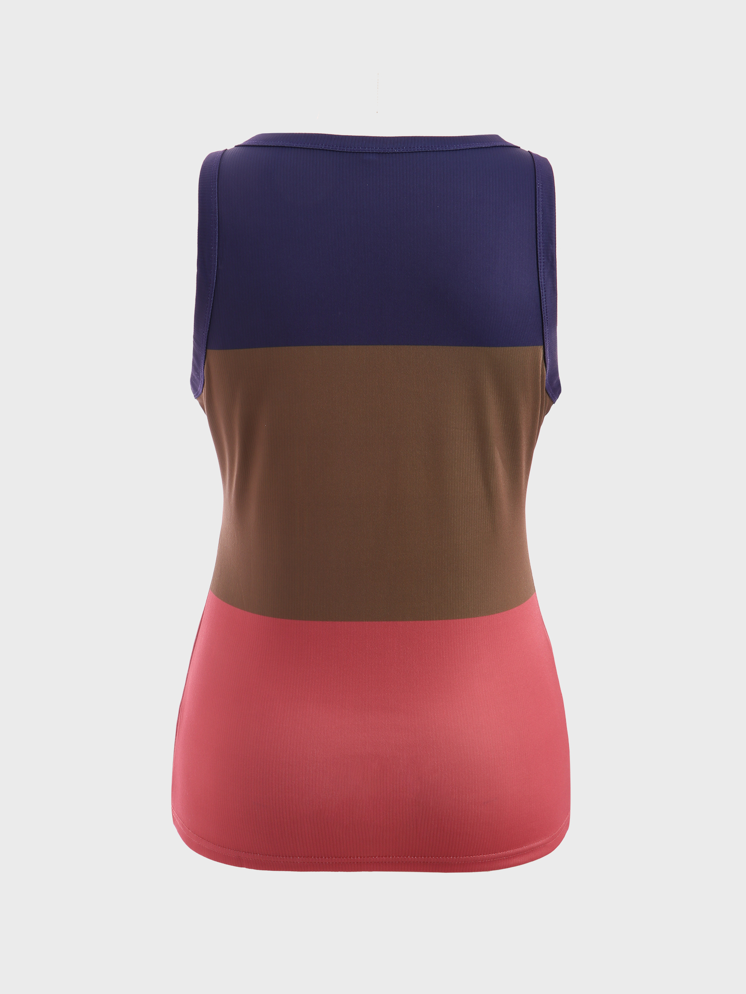 Ribbed Gradient Color Tank Top