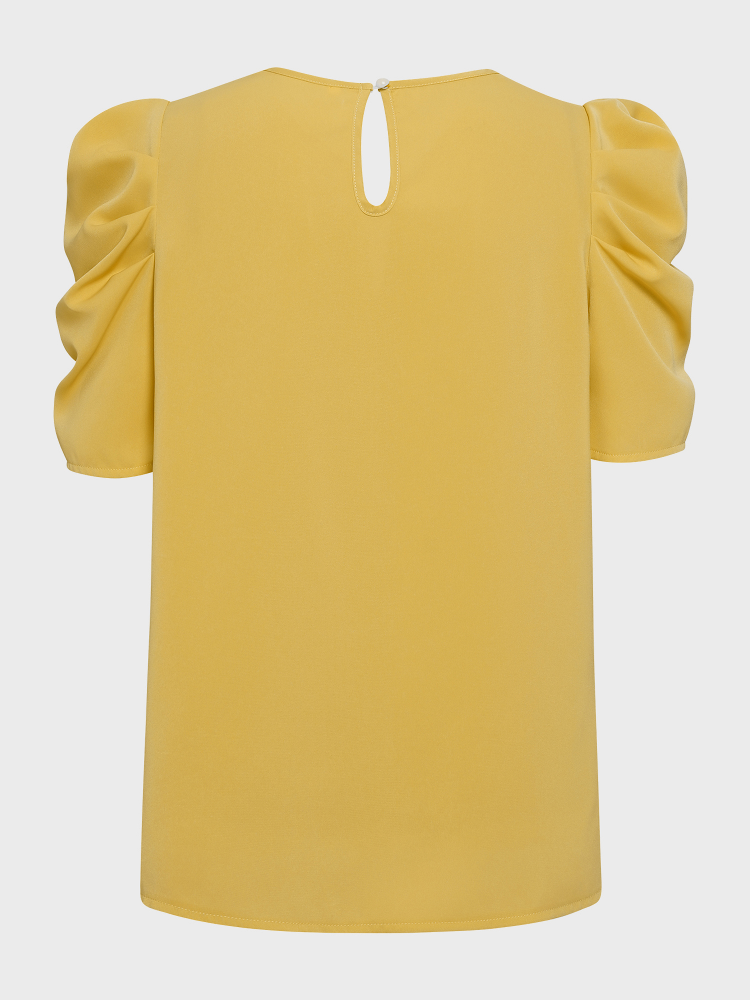 Bowknot Puff Sleeves Top