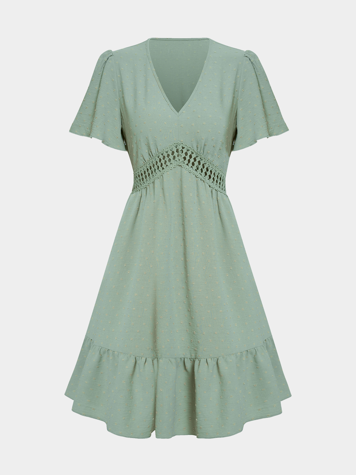 On Holiday Cutout Mini Dress