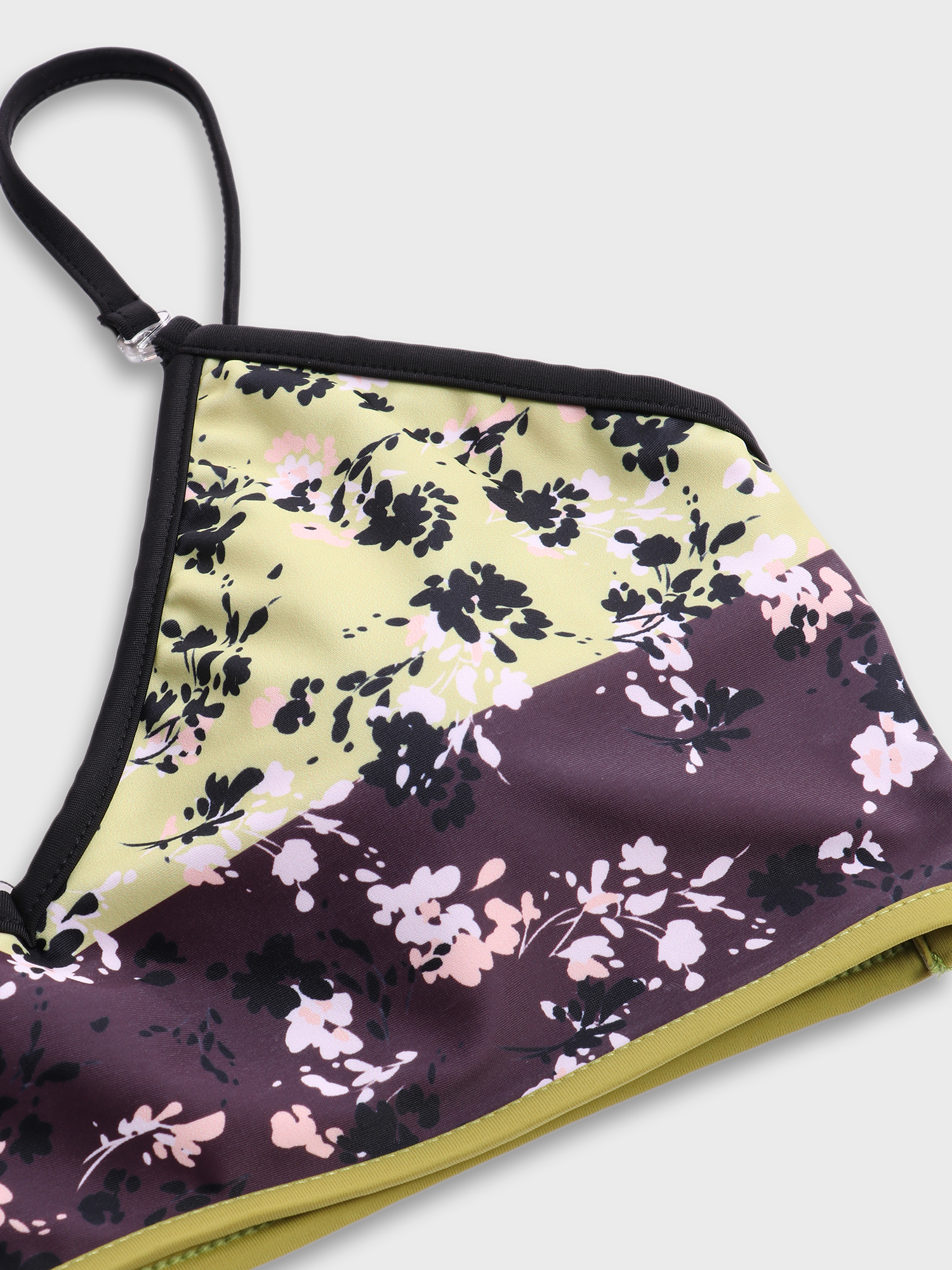 Retro-Inspired Reversible High Waist Bikini