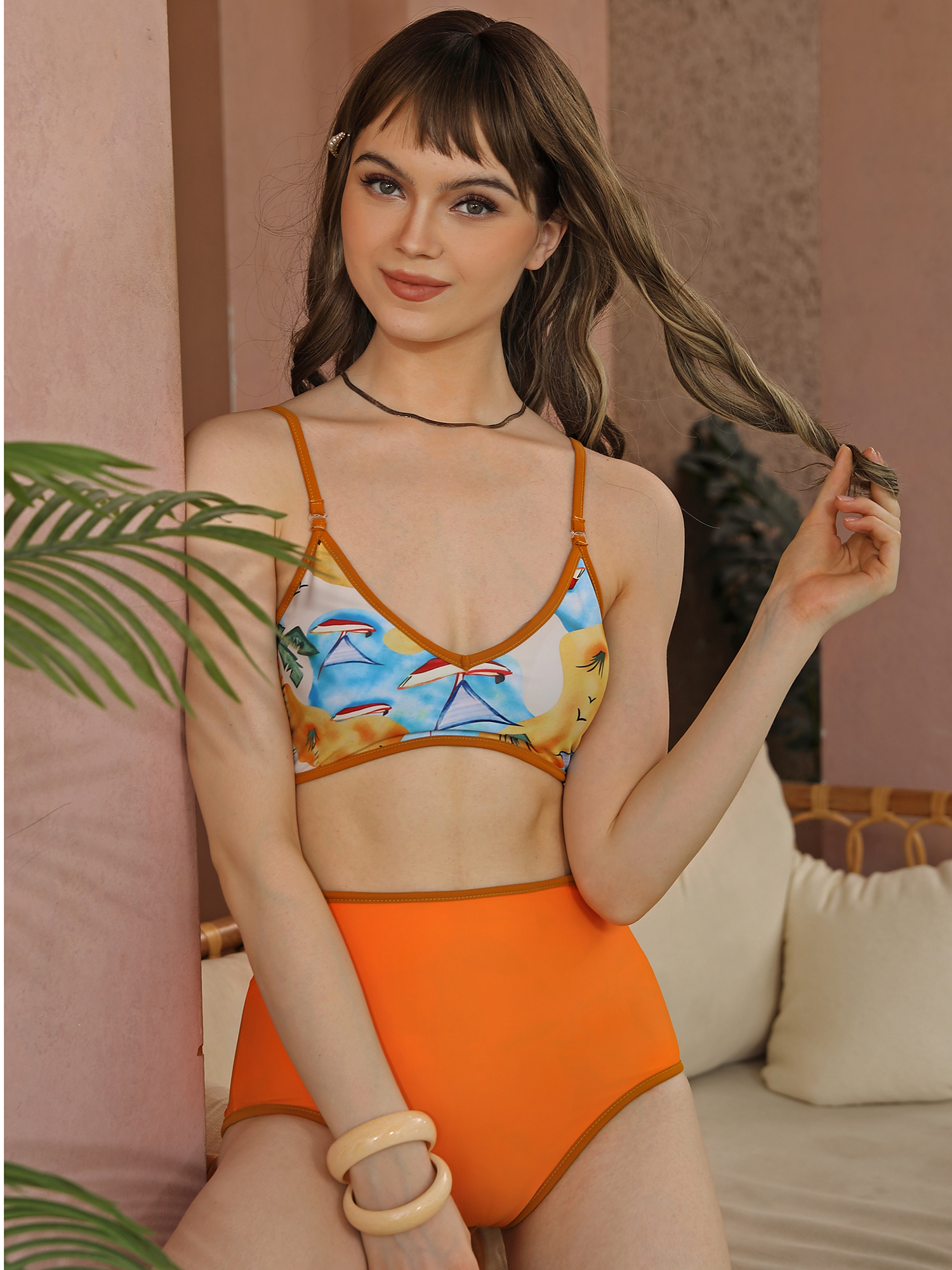 Vigorous Sunshine Reversible Bikini