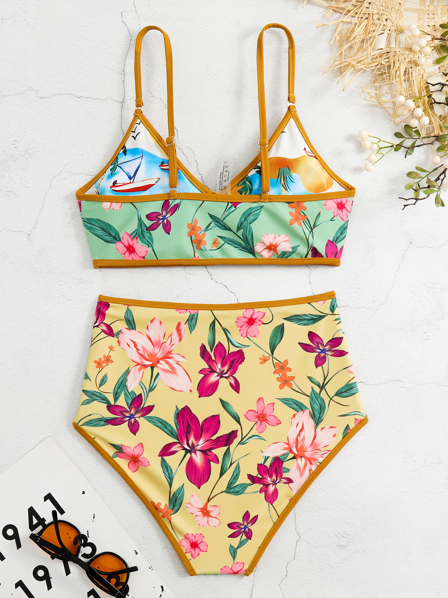 Vigorous Sunshine Reversible Bikini
