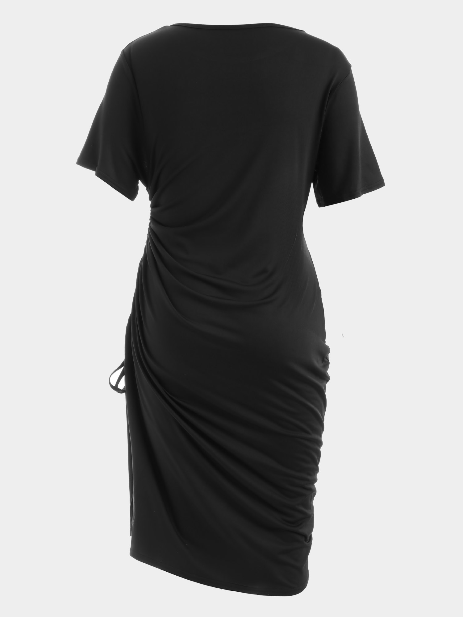 Curvy Lady Dress with Side Split