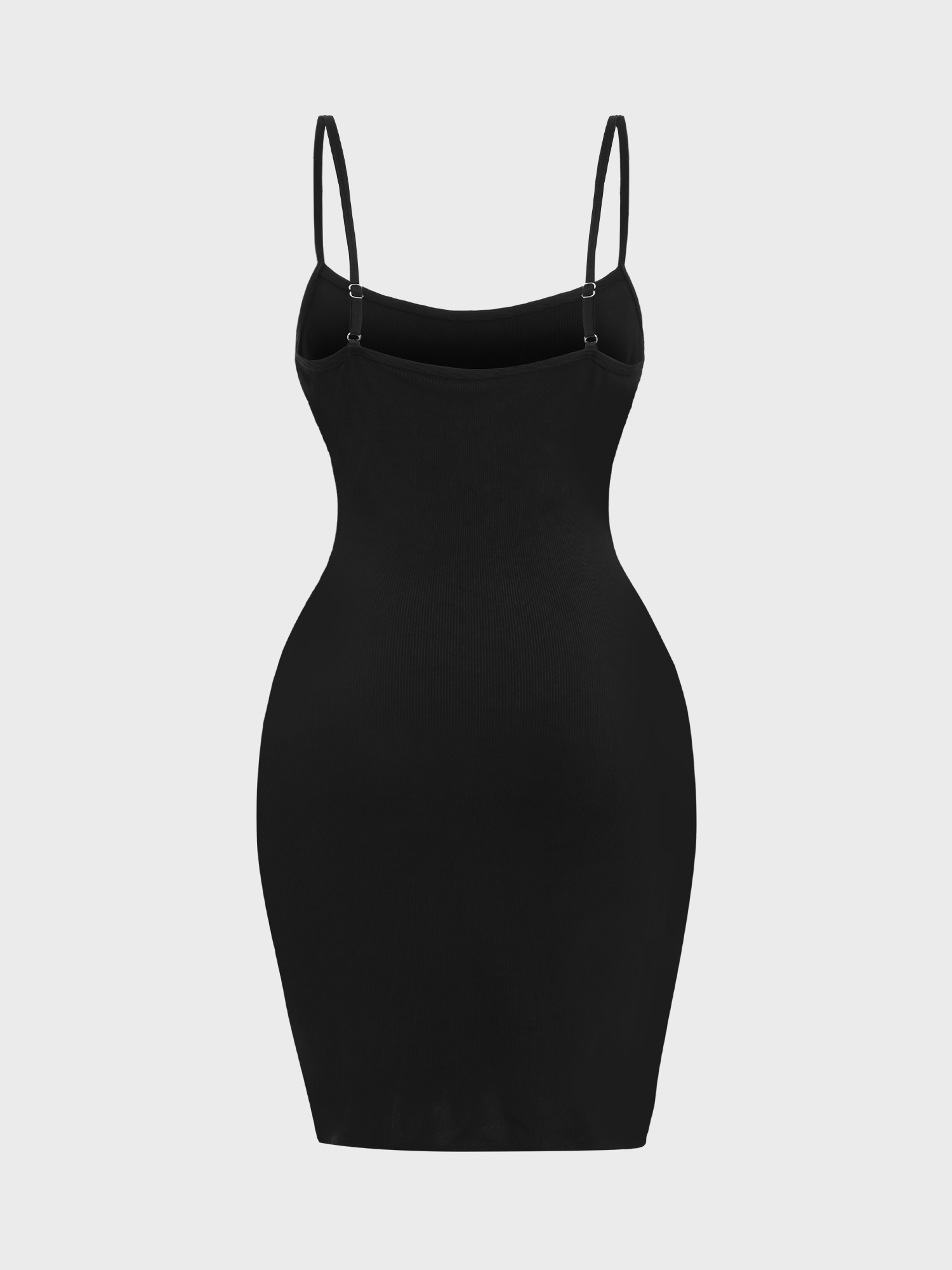  Goddess Mini Slip Dress With Built-in Shapewear
