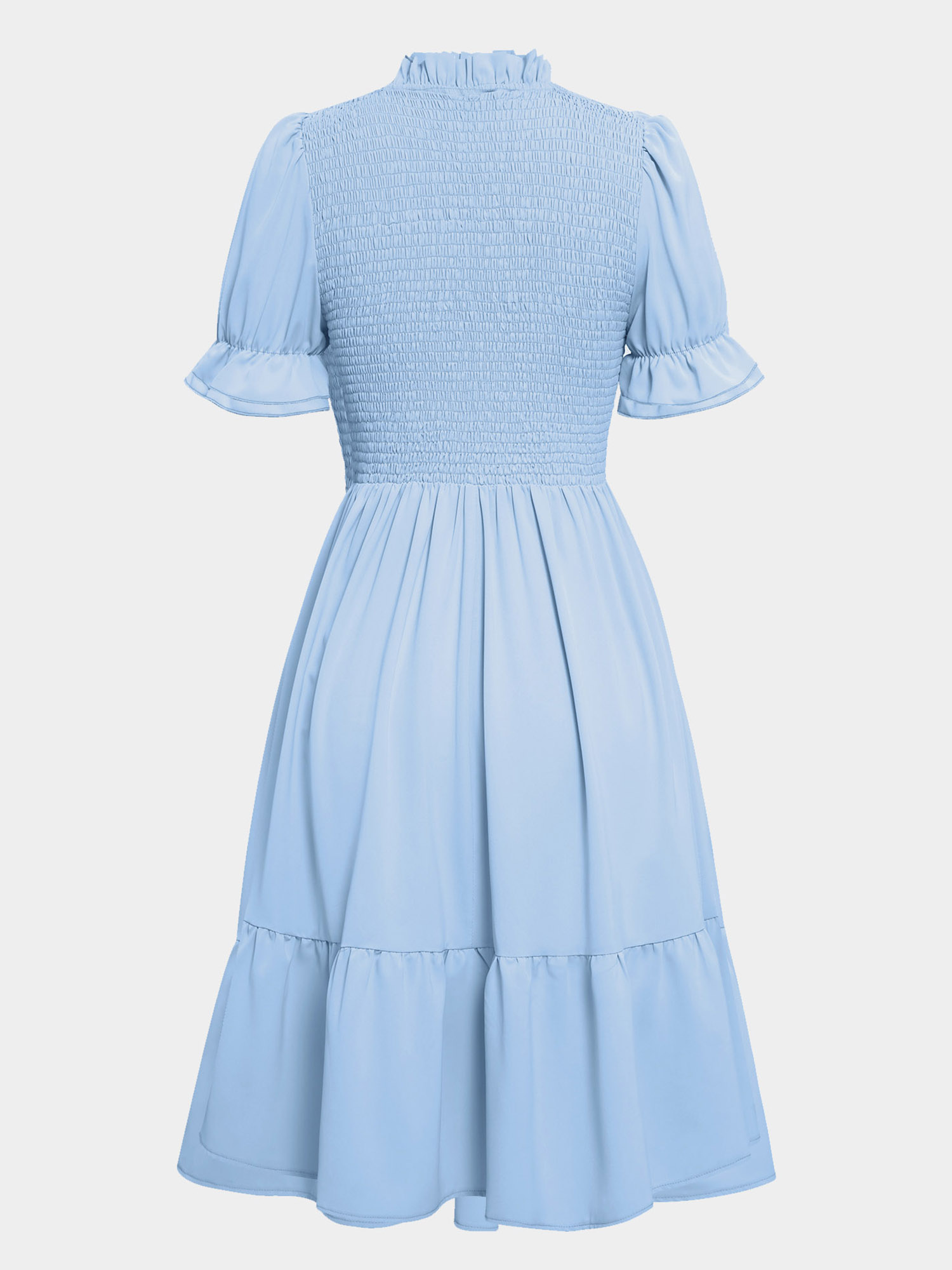 Luxe Shirring Mini Nap Dress