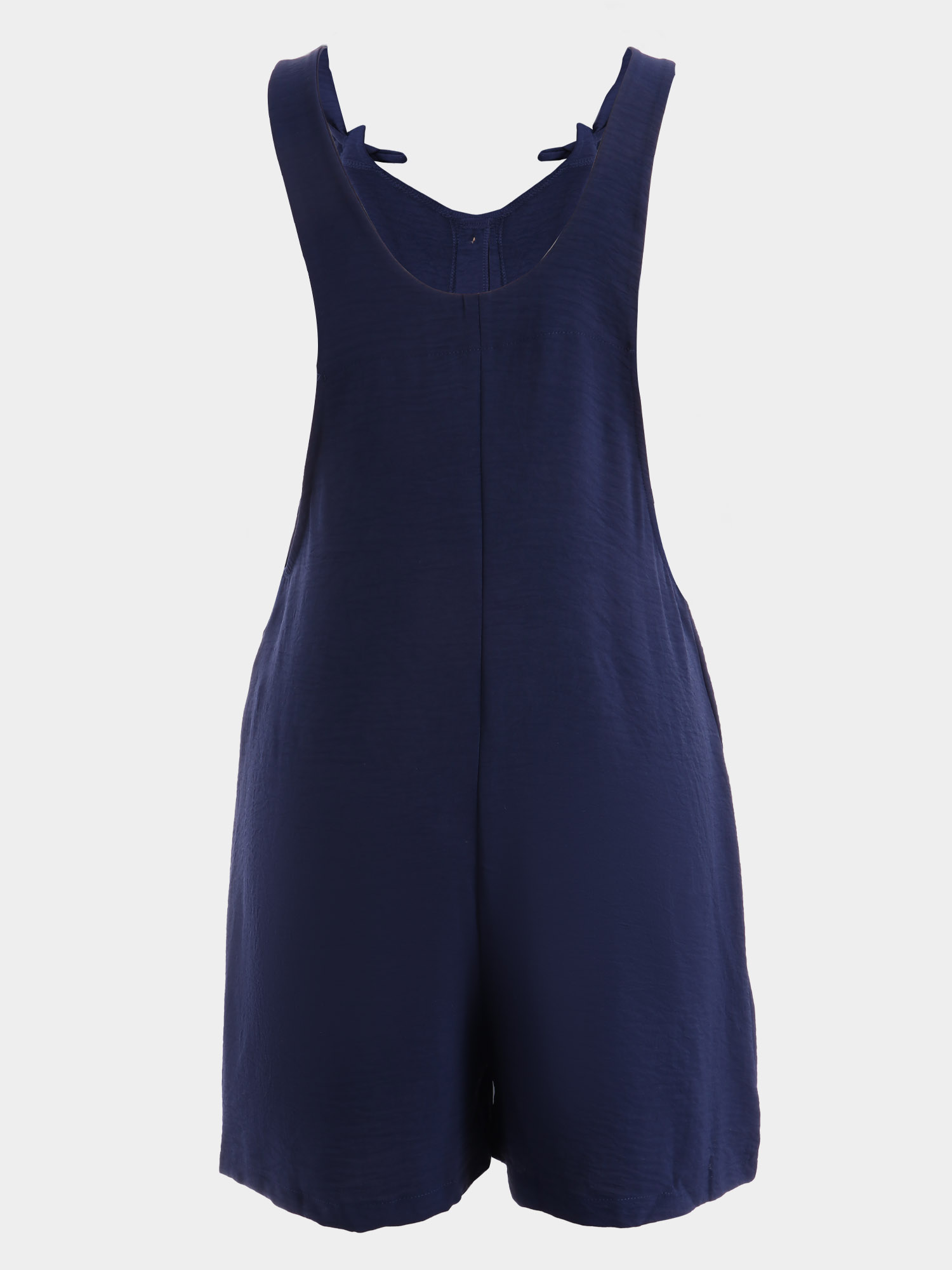 Sweet Languor Linen-Cotton Romper