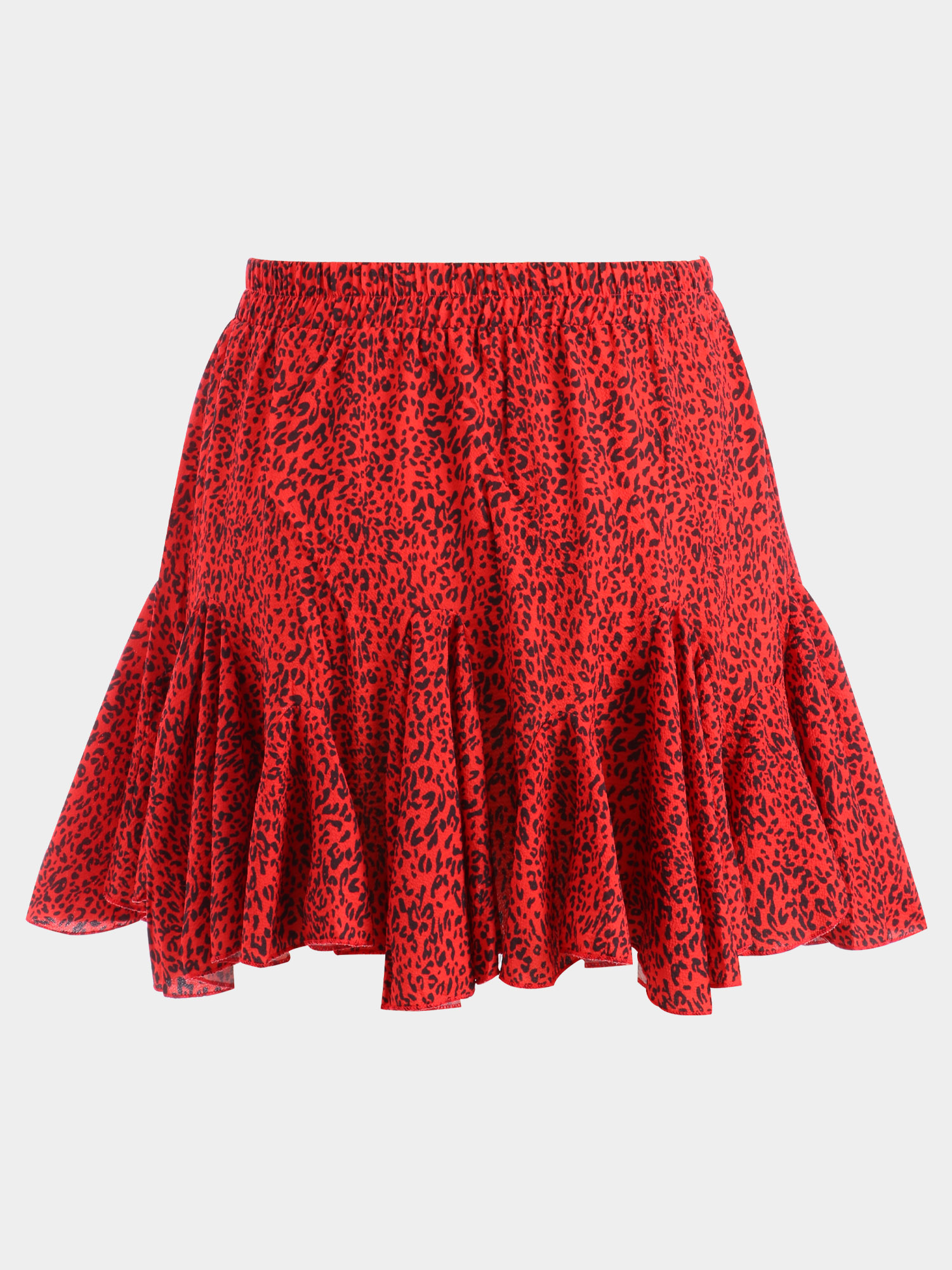 Cute Meet Ruffle Pleated Mini Skirt