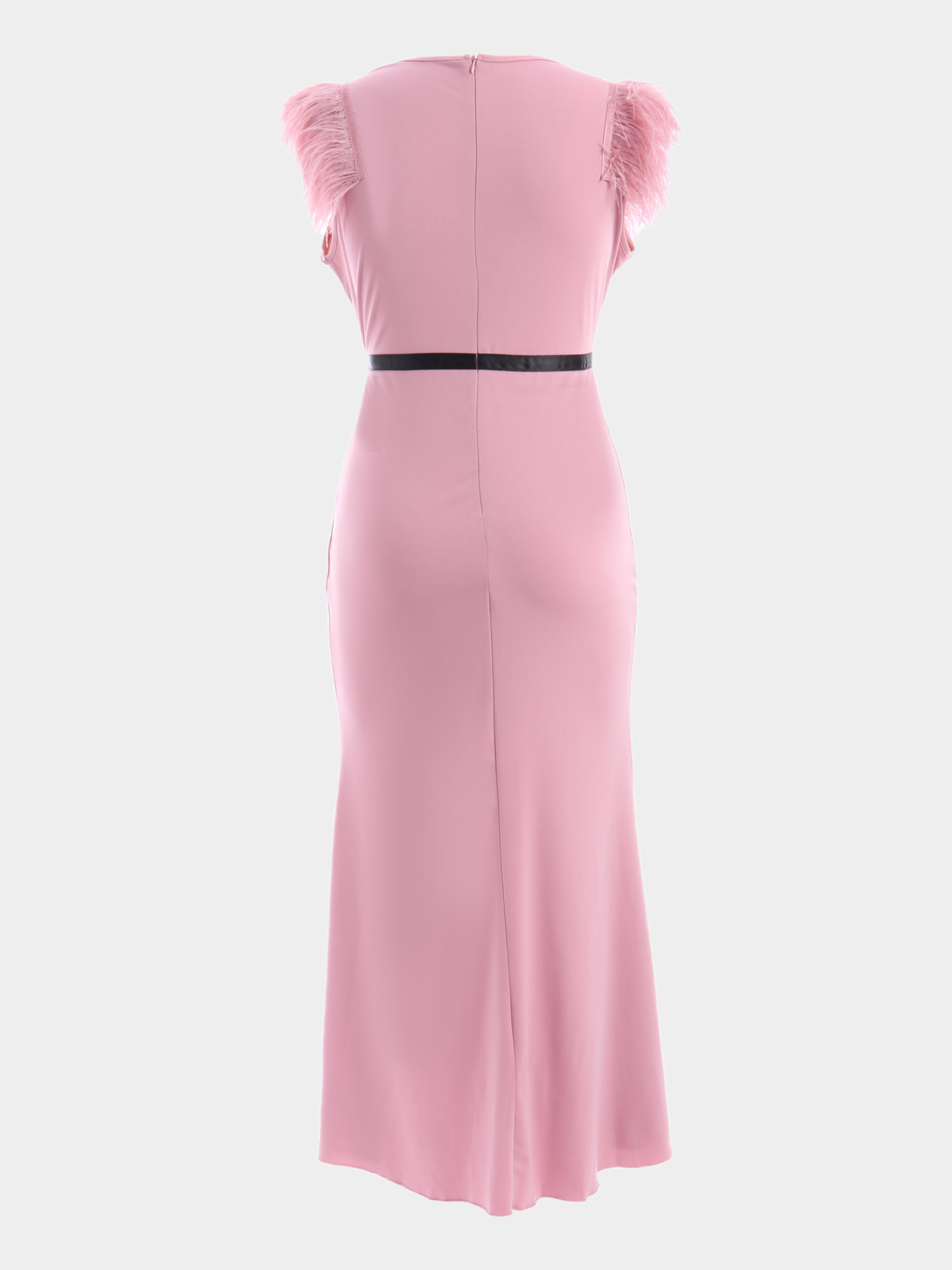 Sophisticated Feather Mermaid Dress