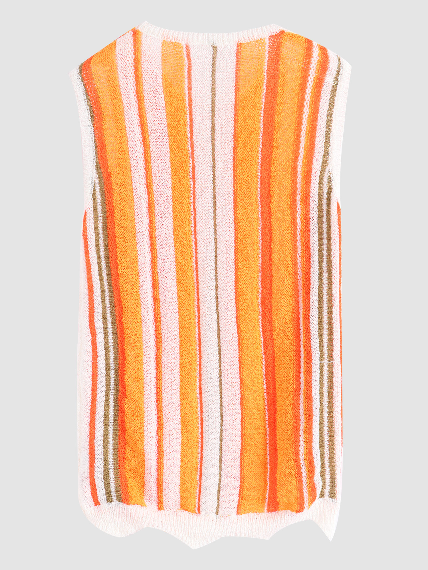 Effortlessly Beautiful Strips Color-Block Tank Top