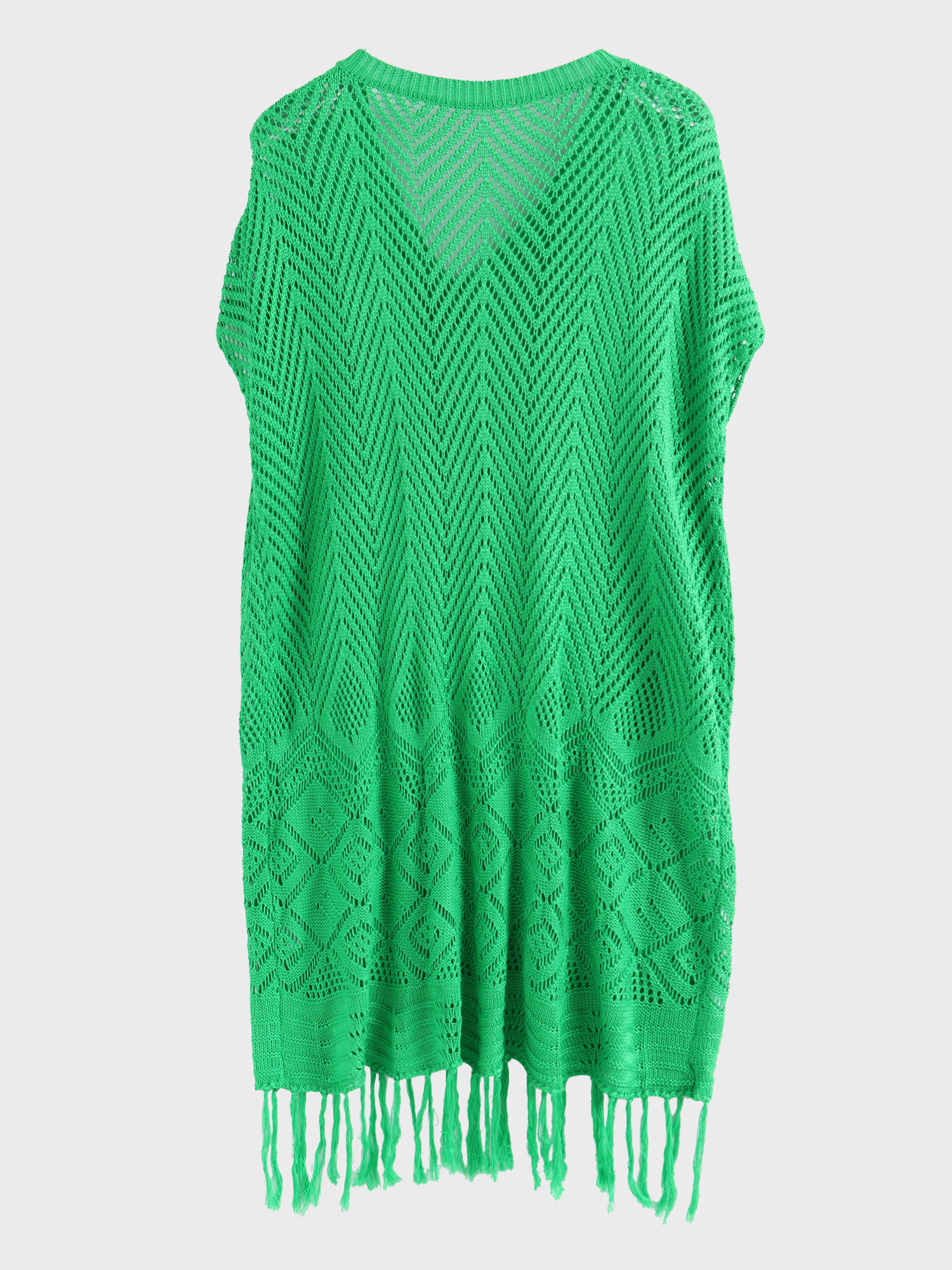 Cheery Fringe Cutout  Cover-Up