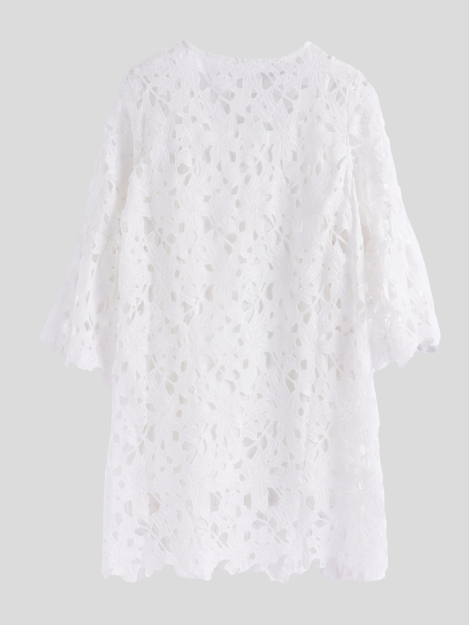 Modern Grace Lace Mini Dress