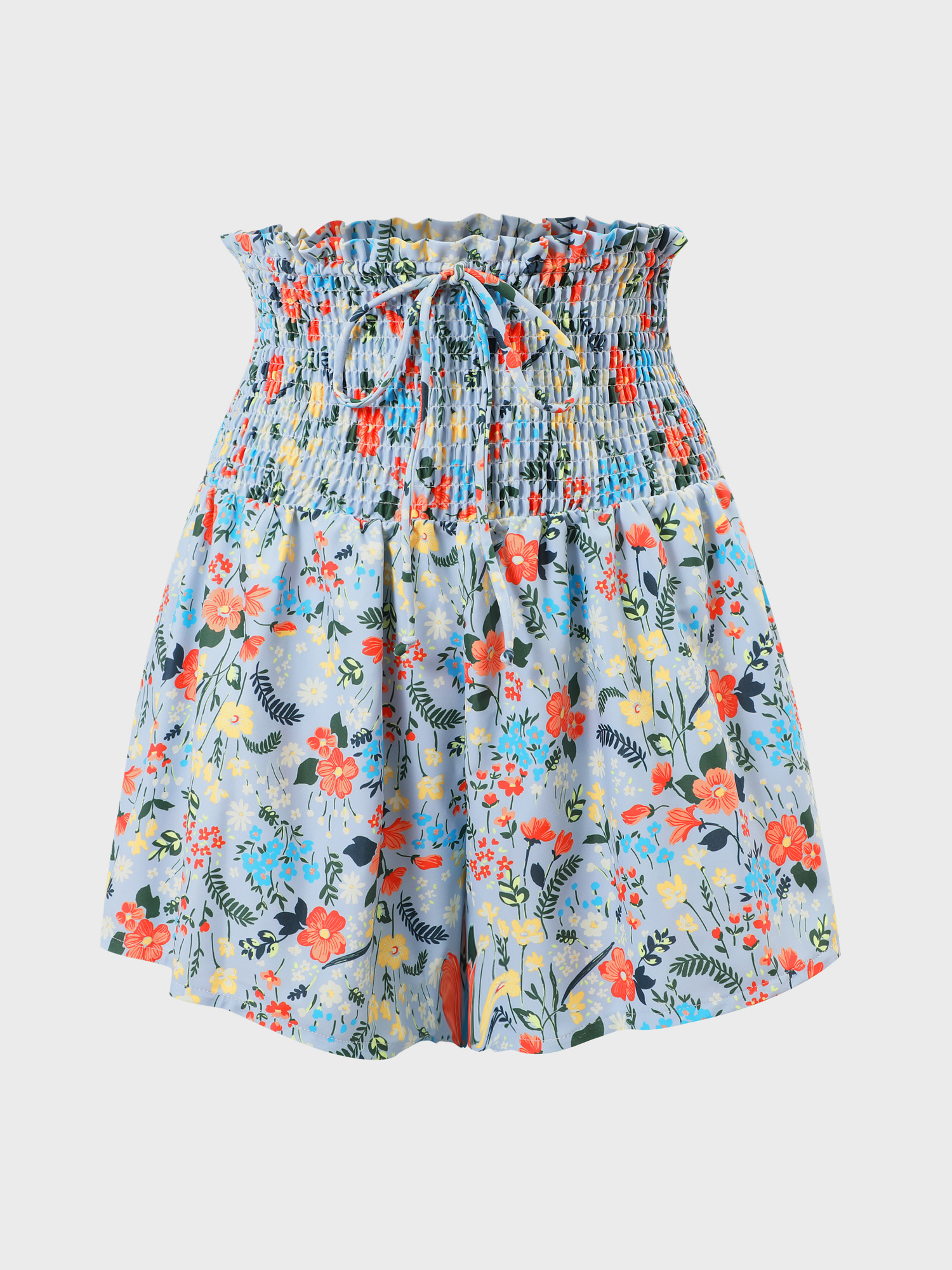 Blooming Flowers High Elastic Swim Shorts