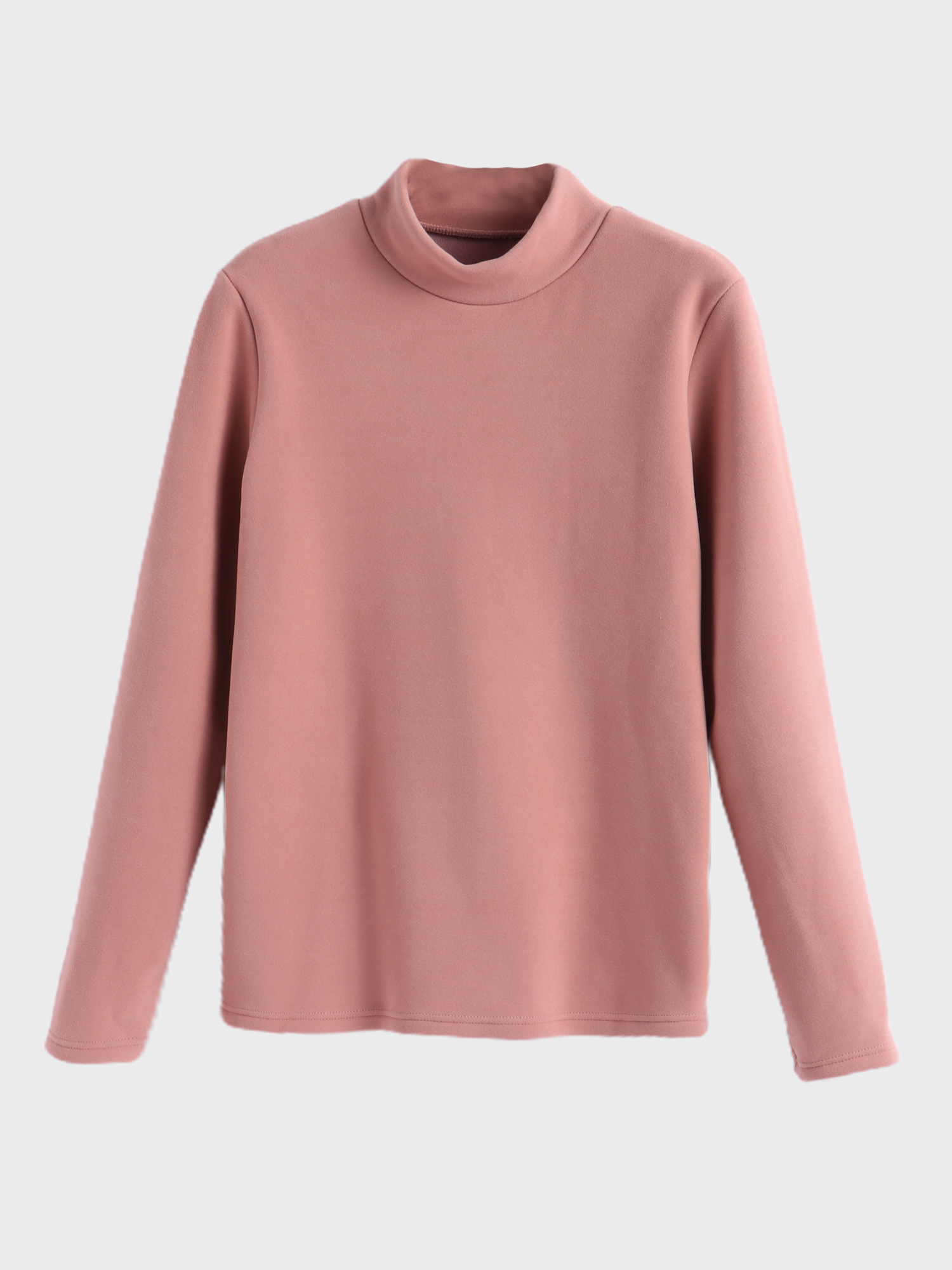 Versatile Slim Turtleneck Warming Top