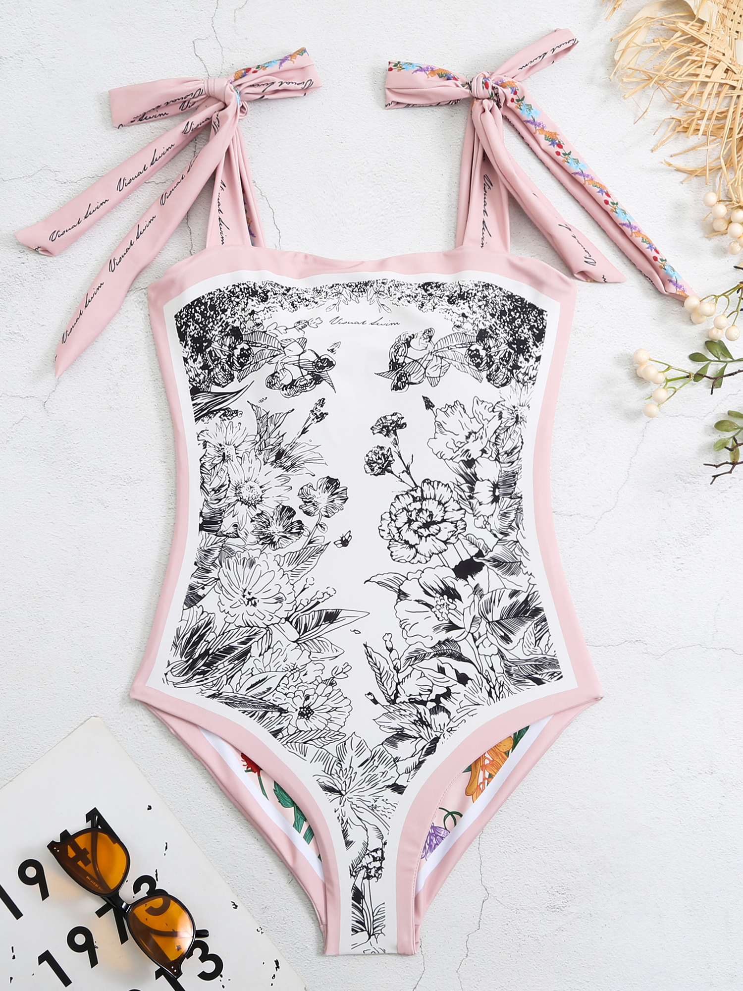 Picturesque Reversible One-Piece Swimsuit