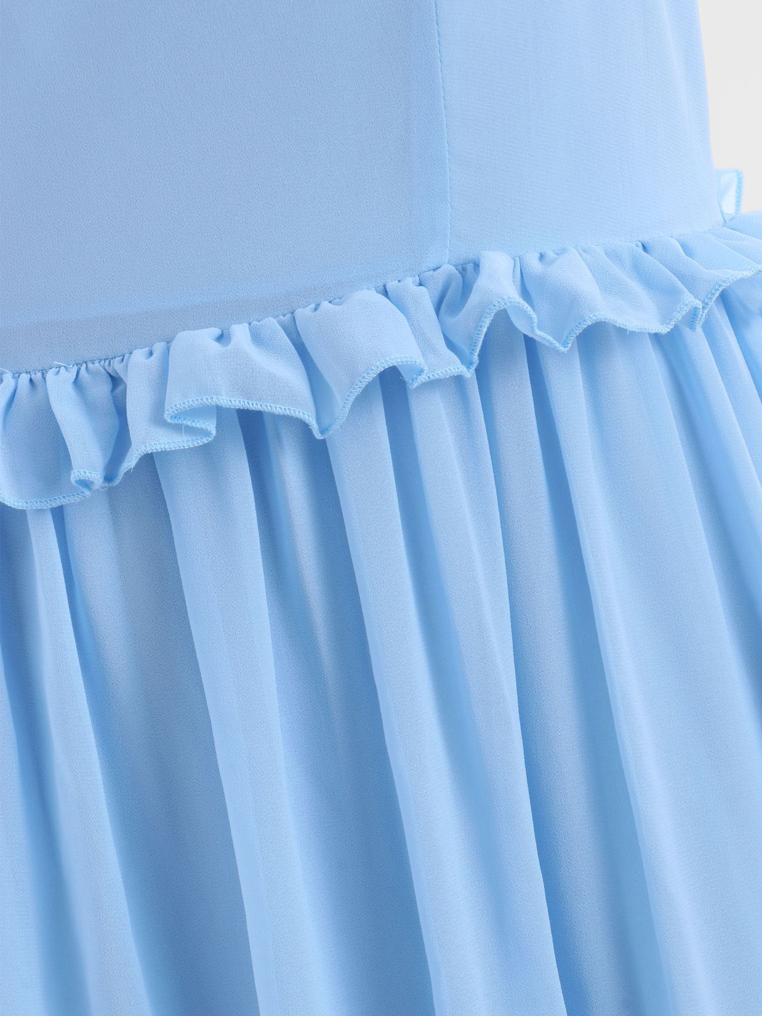  Princess Tired Tulle Maxi Dress