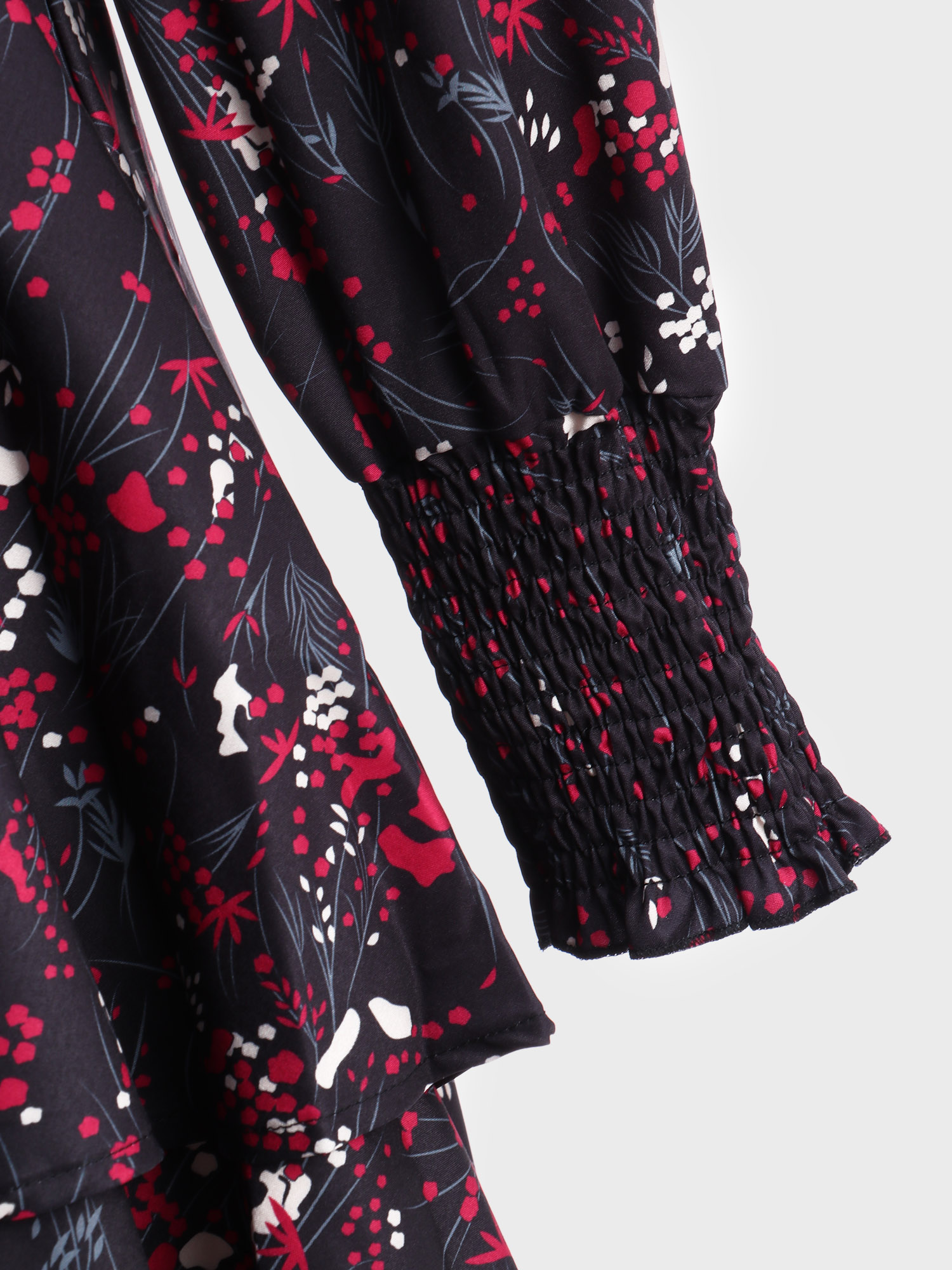 Dreamy Sheer Turtleneck Dress