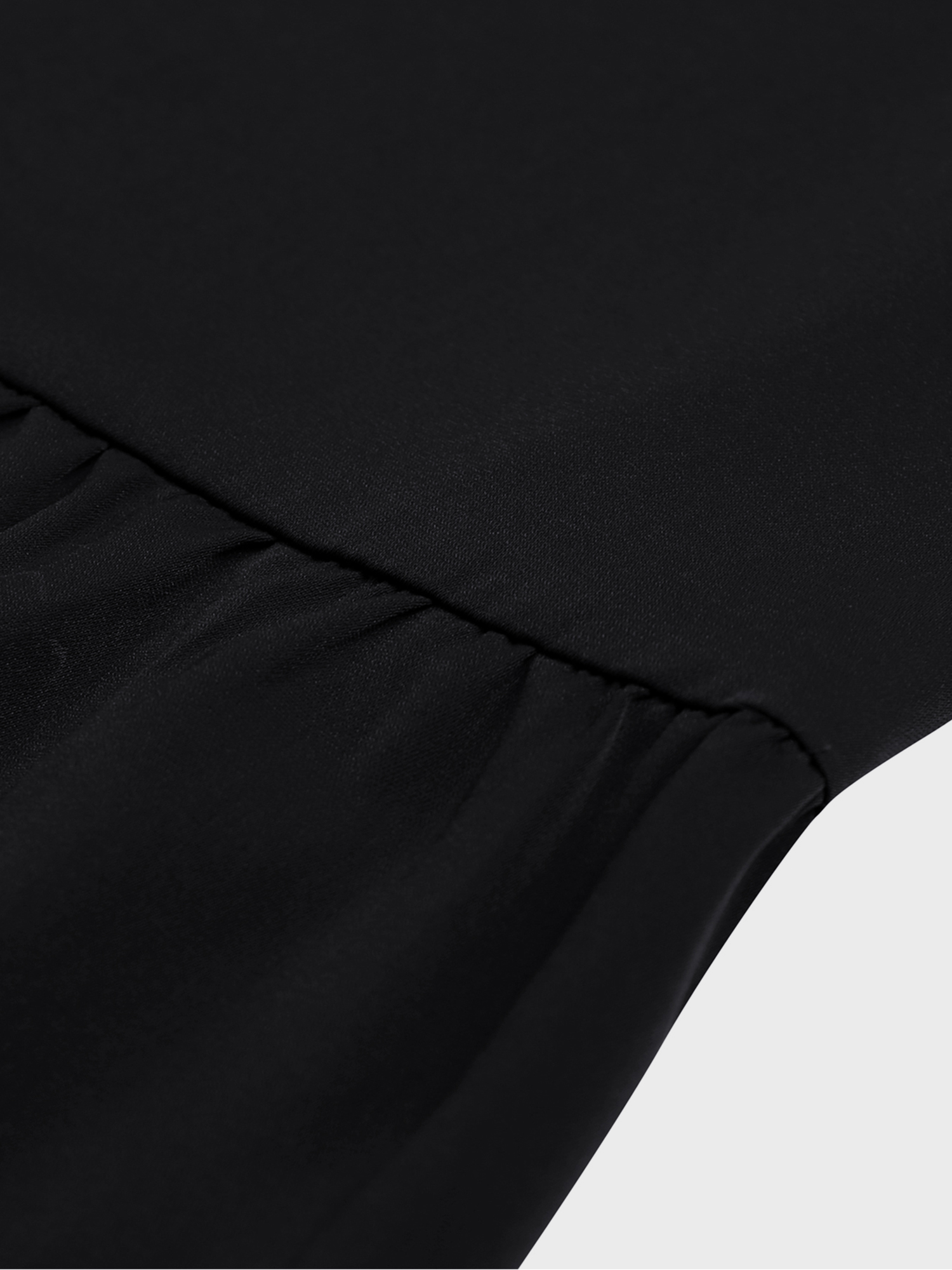 Pared-Down Tiered Mini Dress