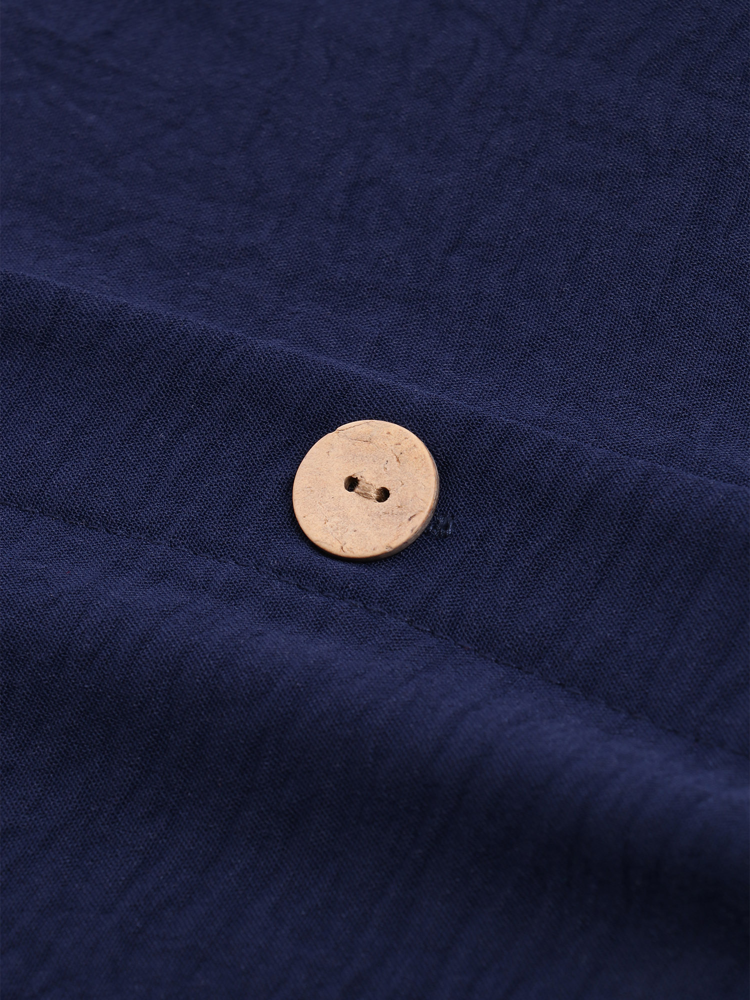 Sweet Languor Linen-Cotton Romper