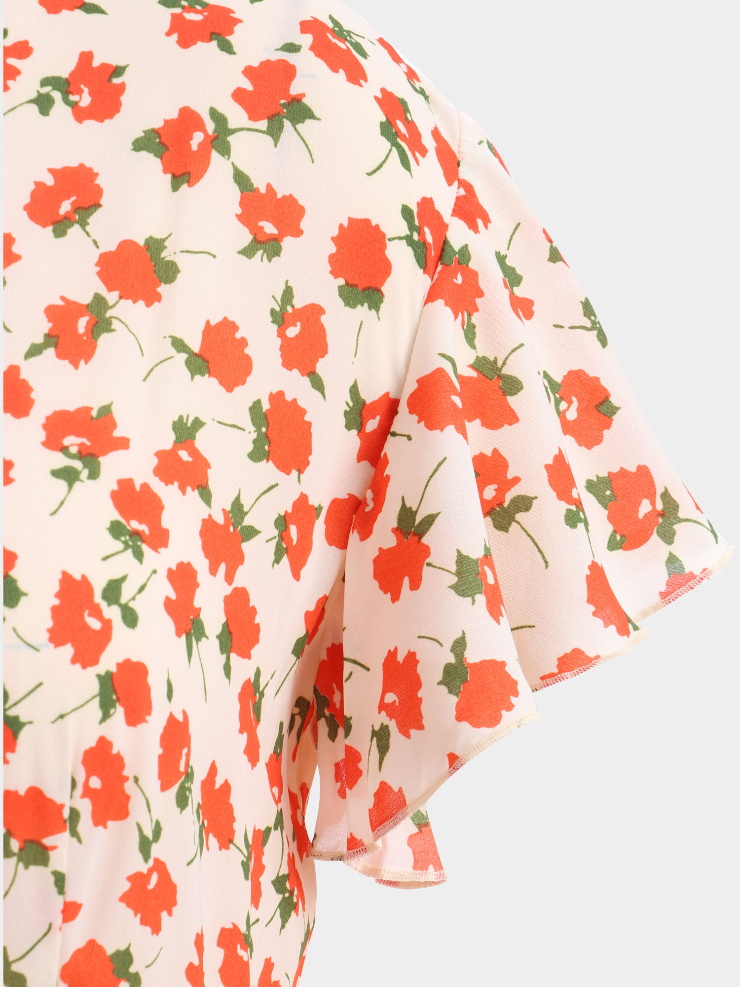 Midsize French Flair Vintage FLoral Dress