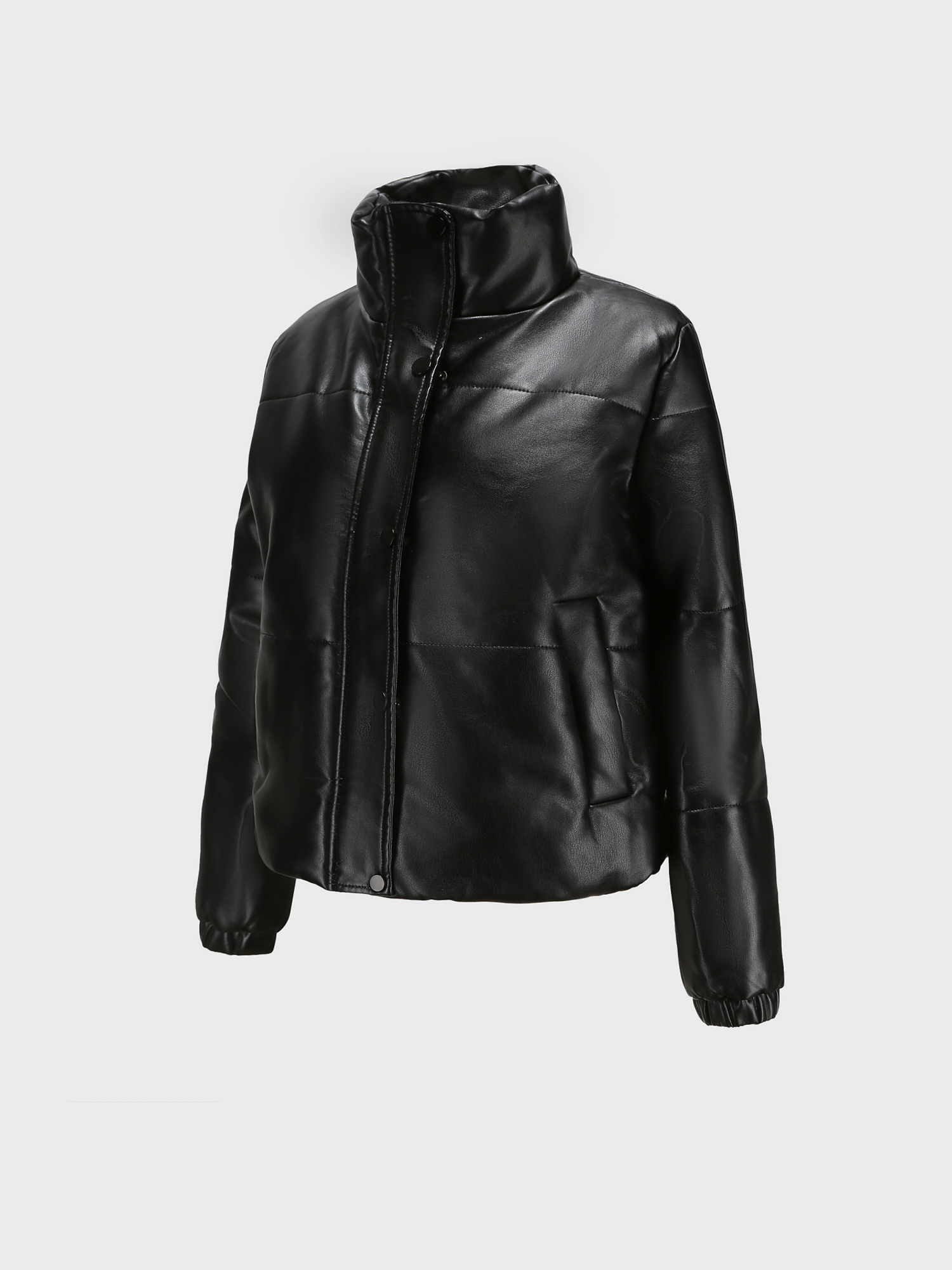 Warm Thickened Short Leather Jacket