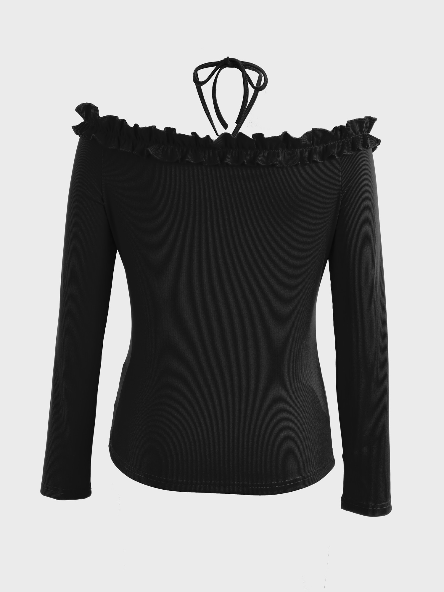 Off-Shoulder Halter Dare Top