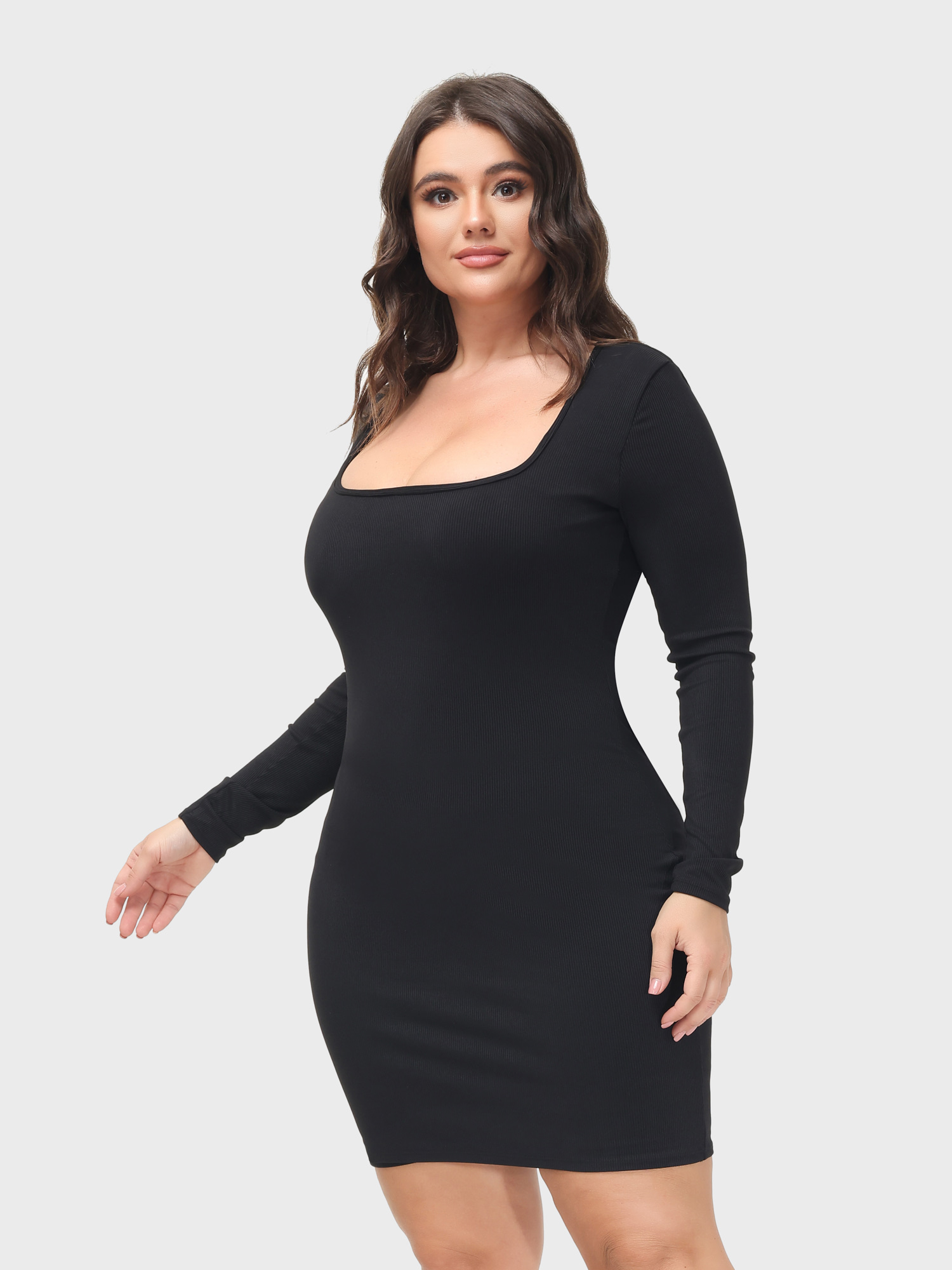 Goddess Mini Dress With Built-in Shapewear