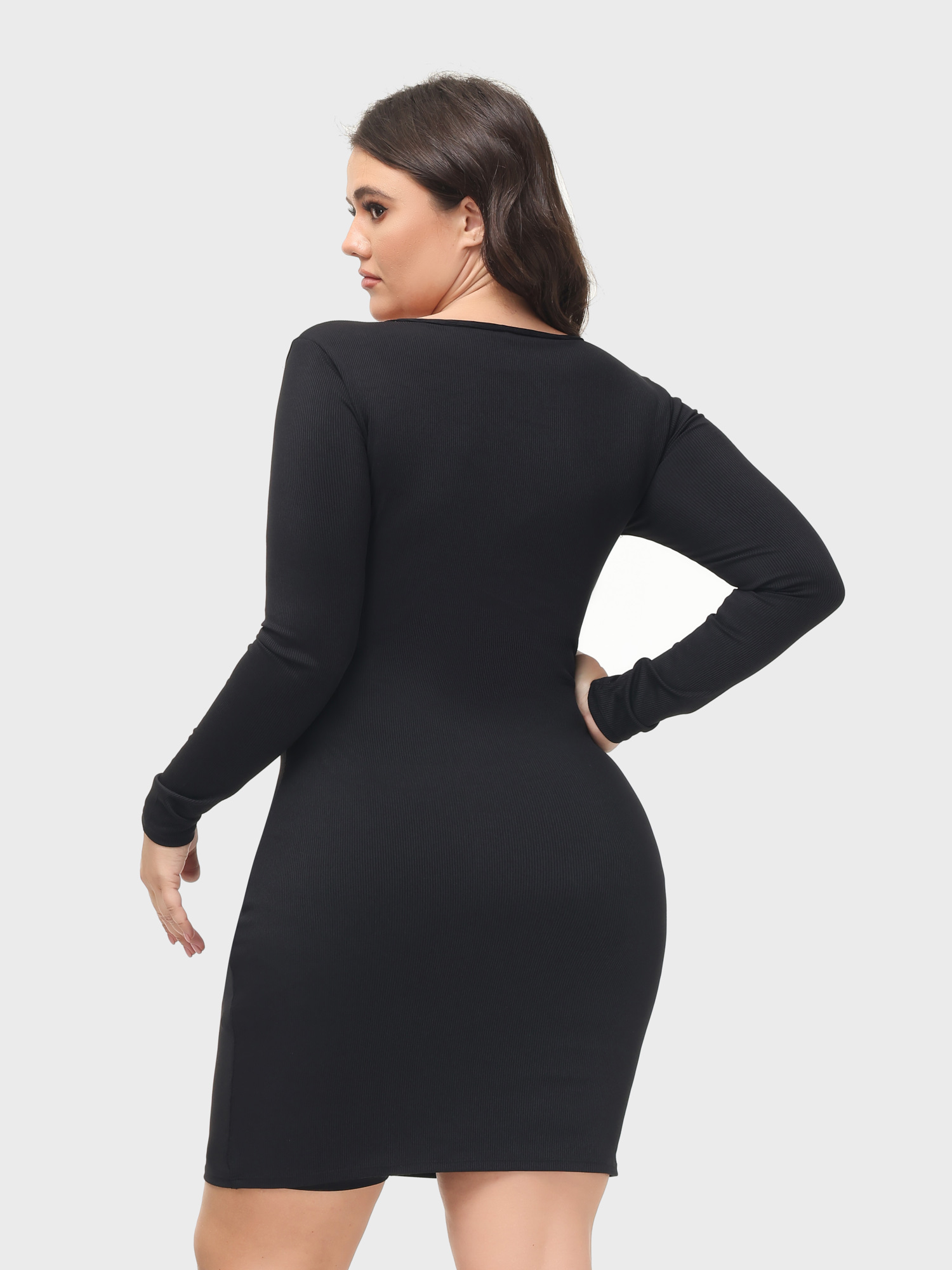 Goddess Mini Dress With Built-in Shapewear