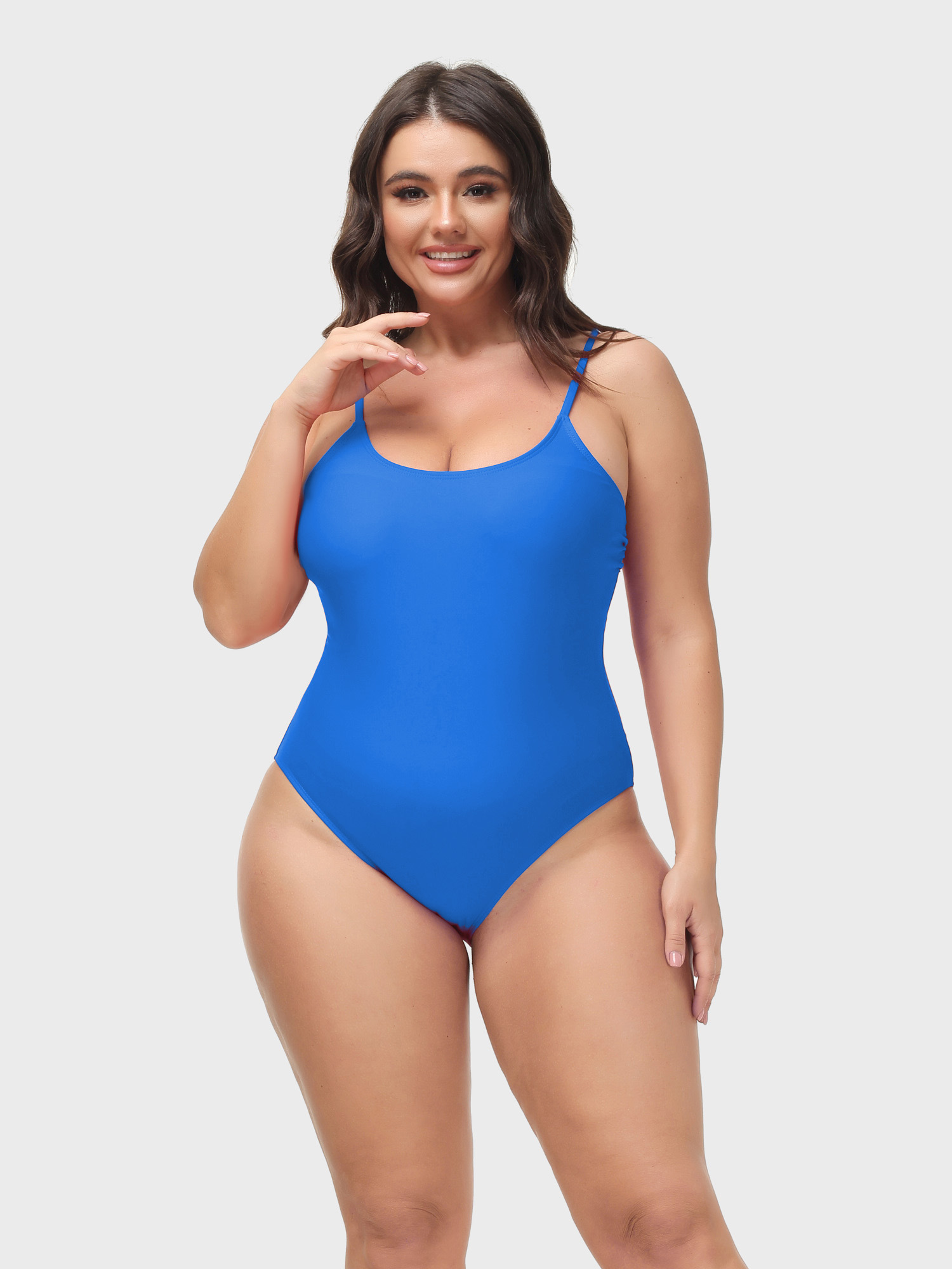 Sexy Back Lace-up Swim Bodysuit