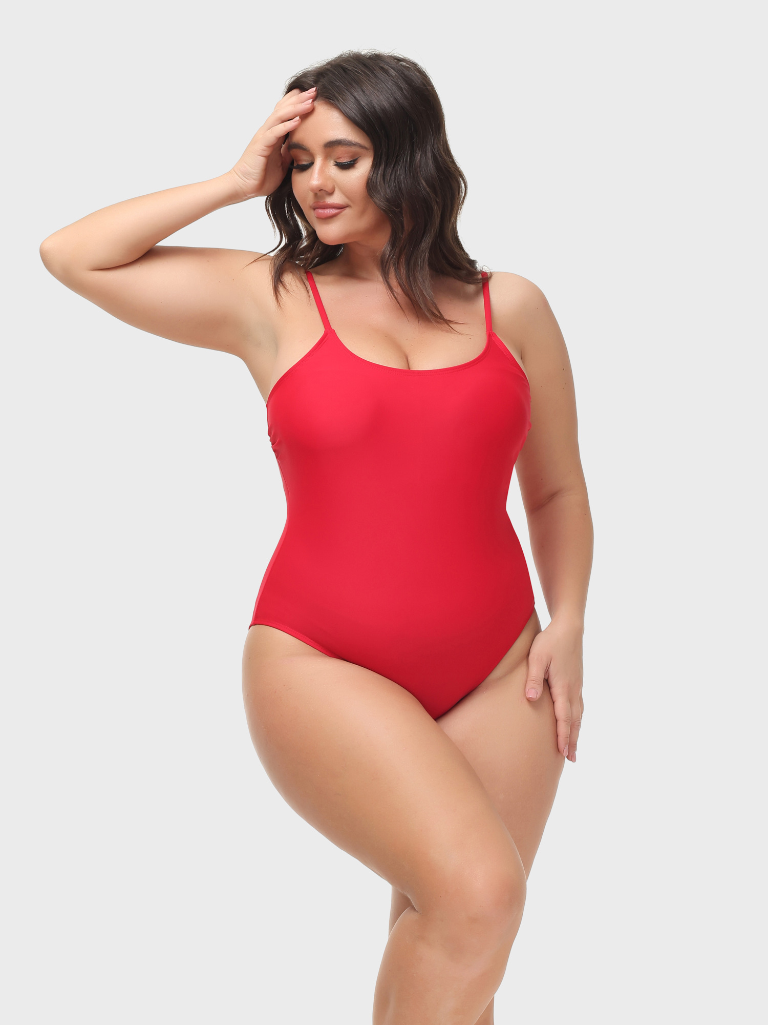 Sexy Back Lace-up Swim Bodysuit