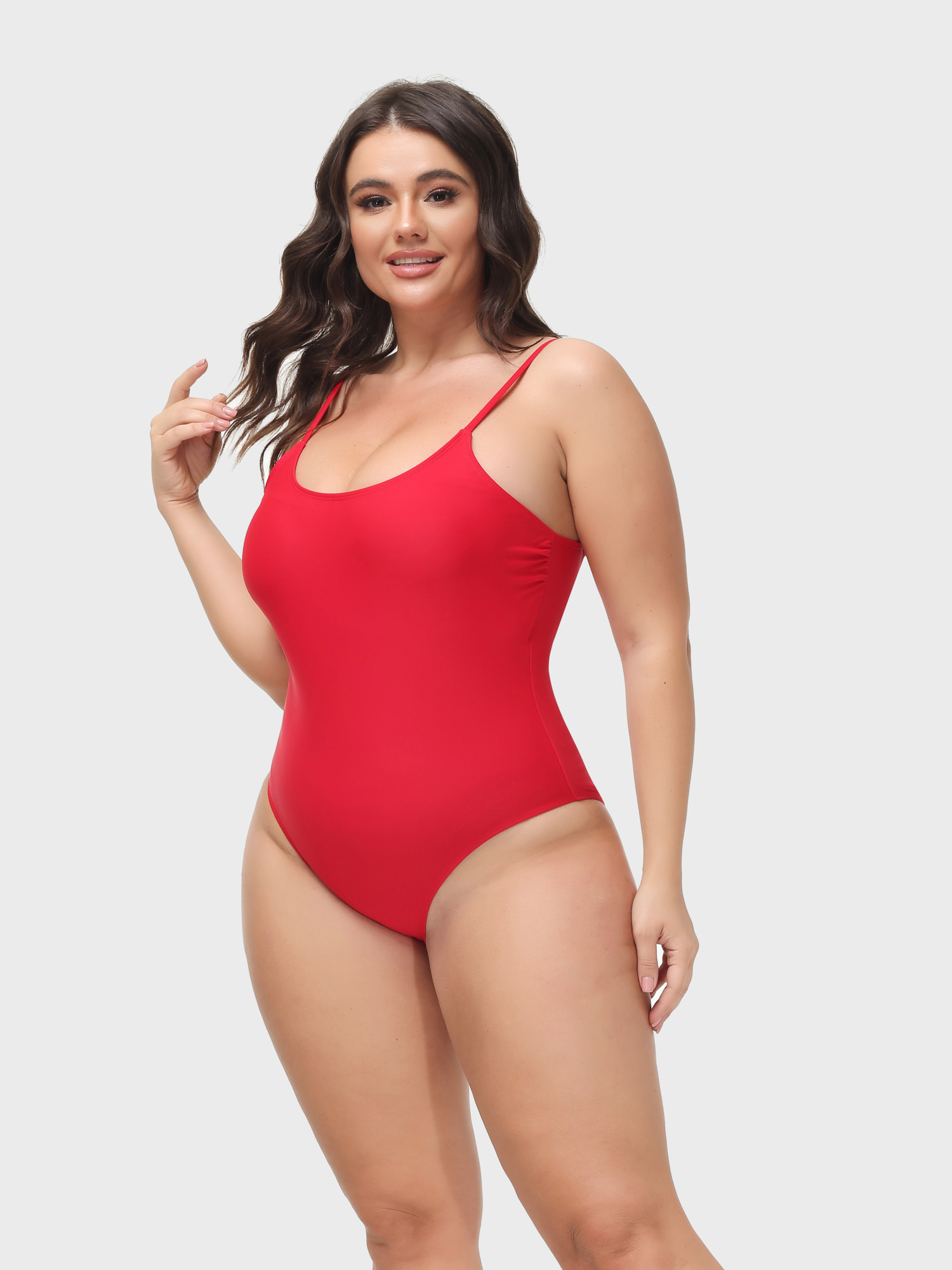 Sexy Back Lace-up Swim Bodysuit