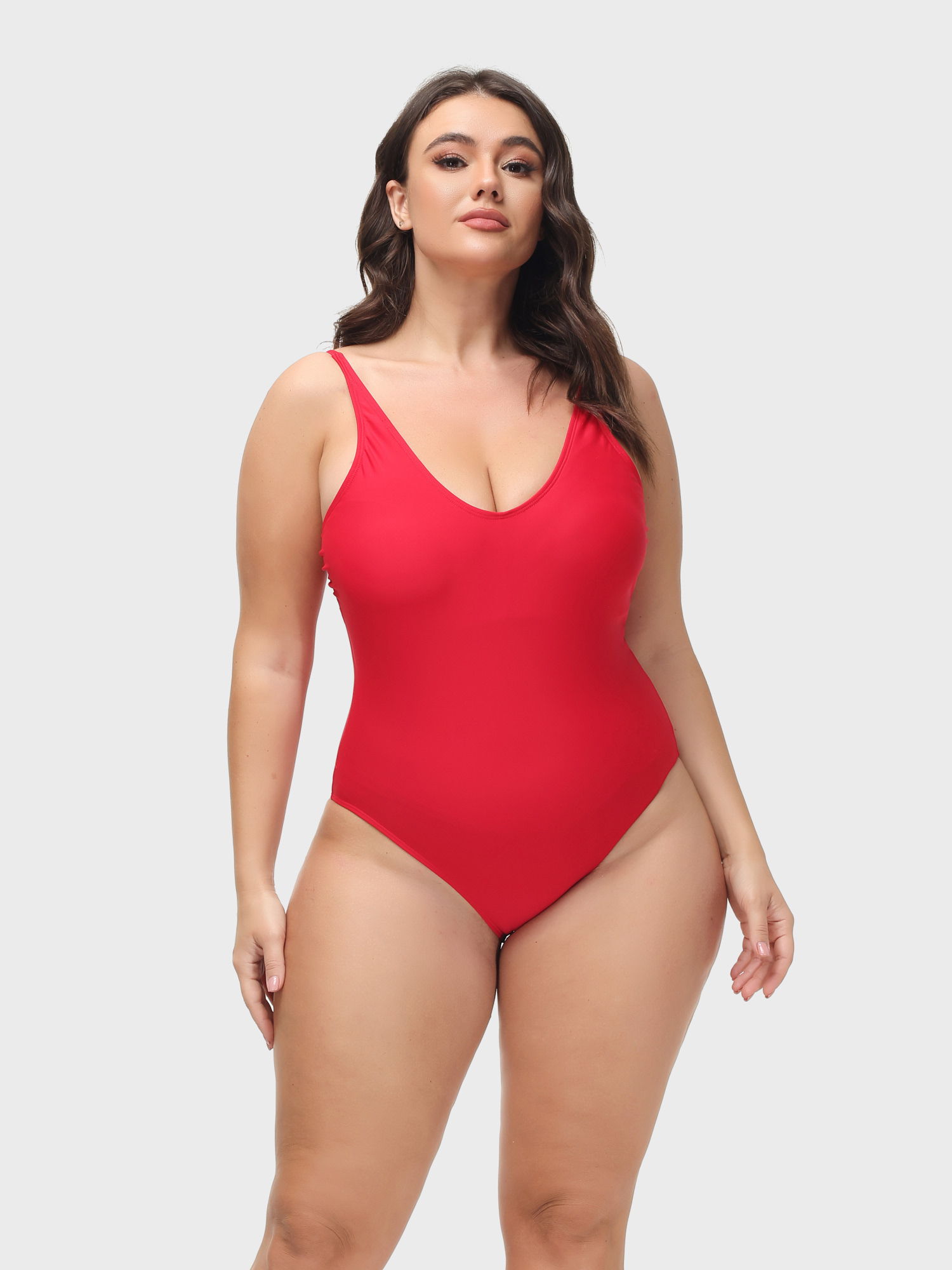 Sexy Back Lace-up Swim Bodysuit