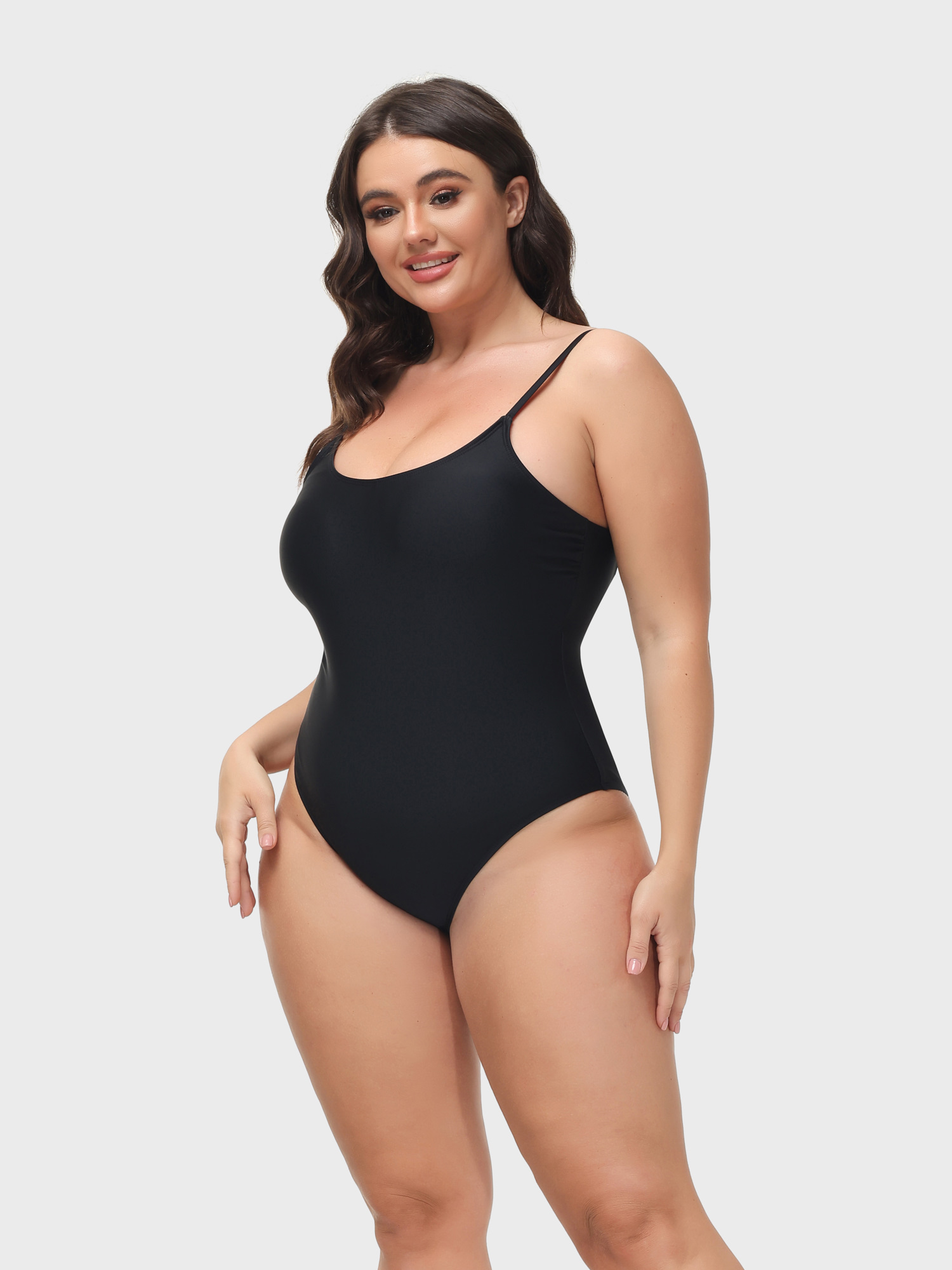 Sexy Back Lace-up Swim Bodysuit