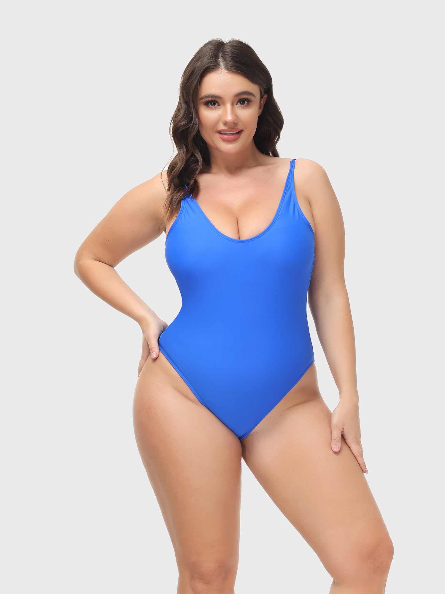 Sexy Back Lace-up Swim Bodysuit