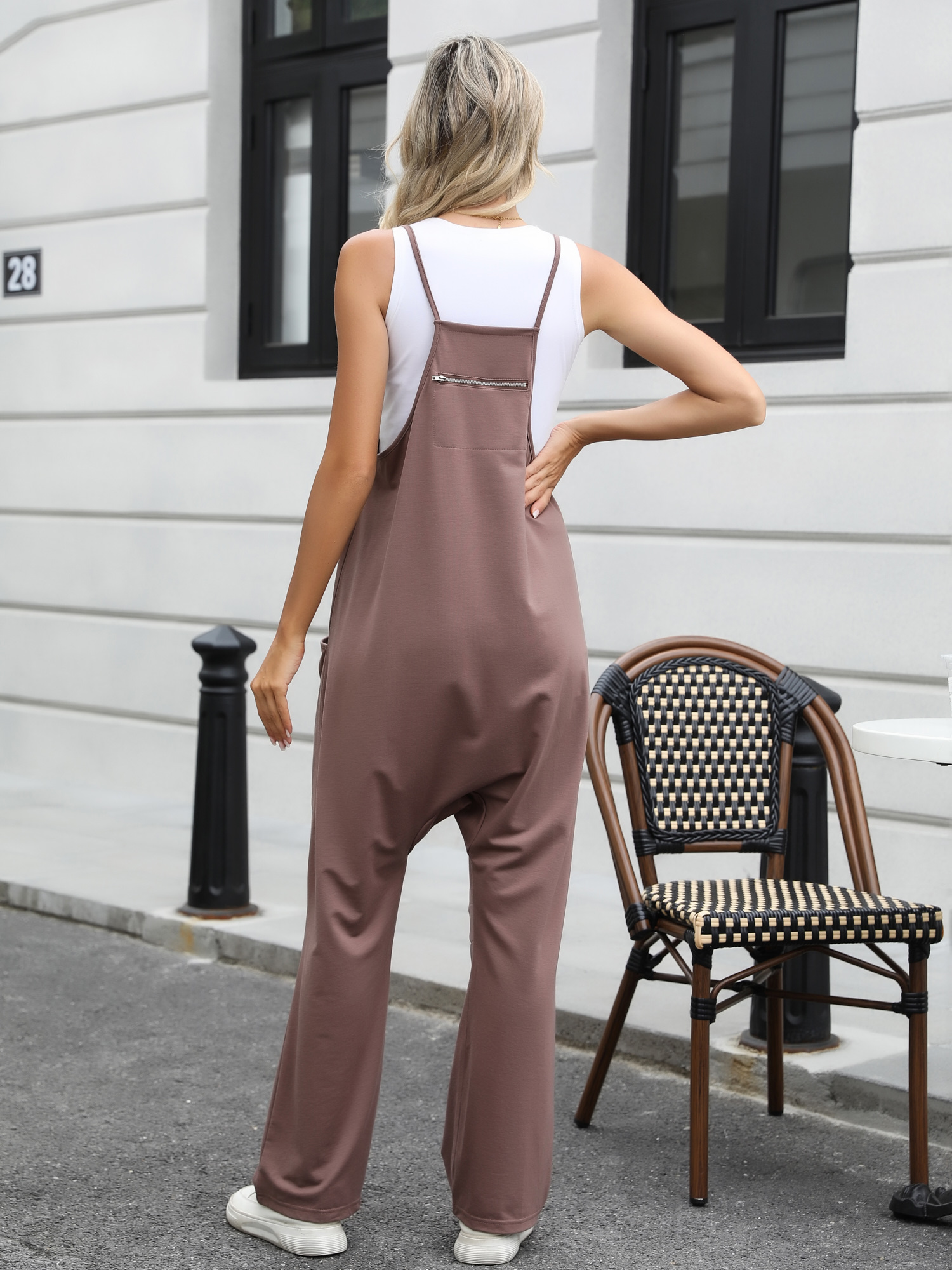 Casual Everyday Jumpsuit with Pockets