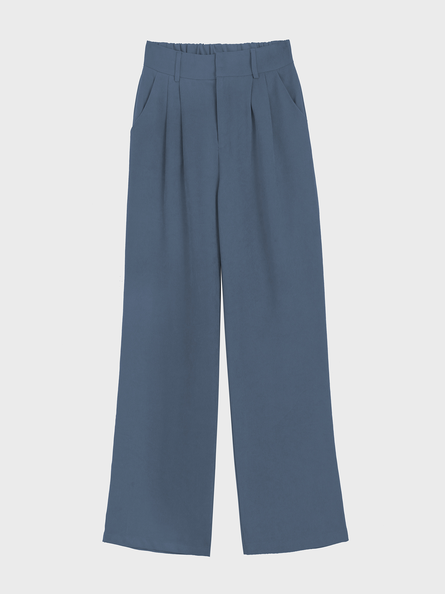 Effortless Tailored Wide-Leg Pants