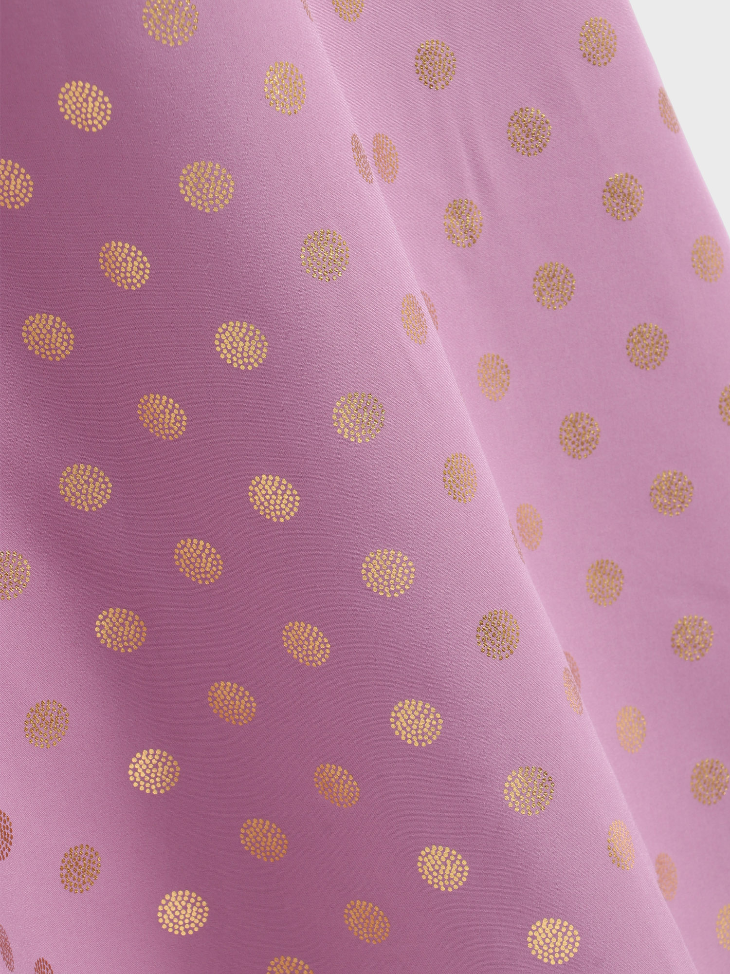 Metallic Dot One Shoulder Dress