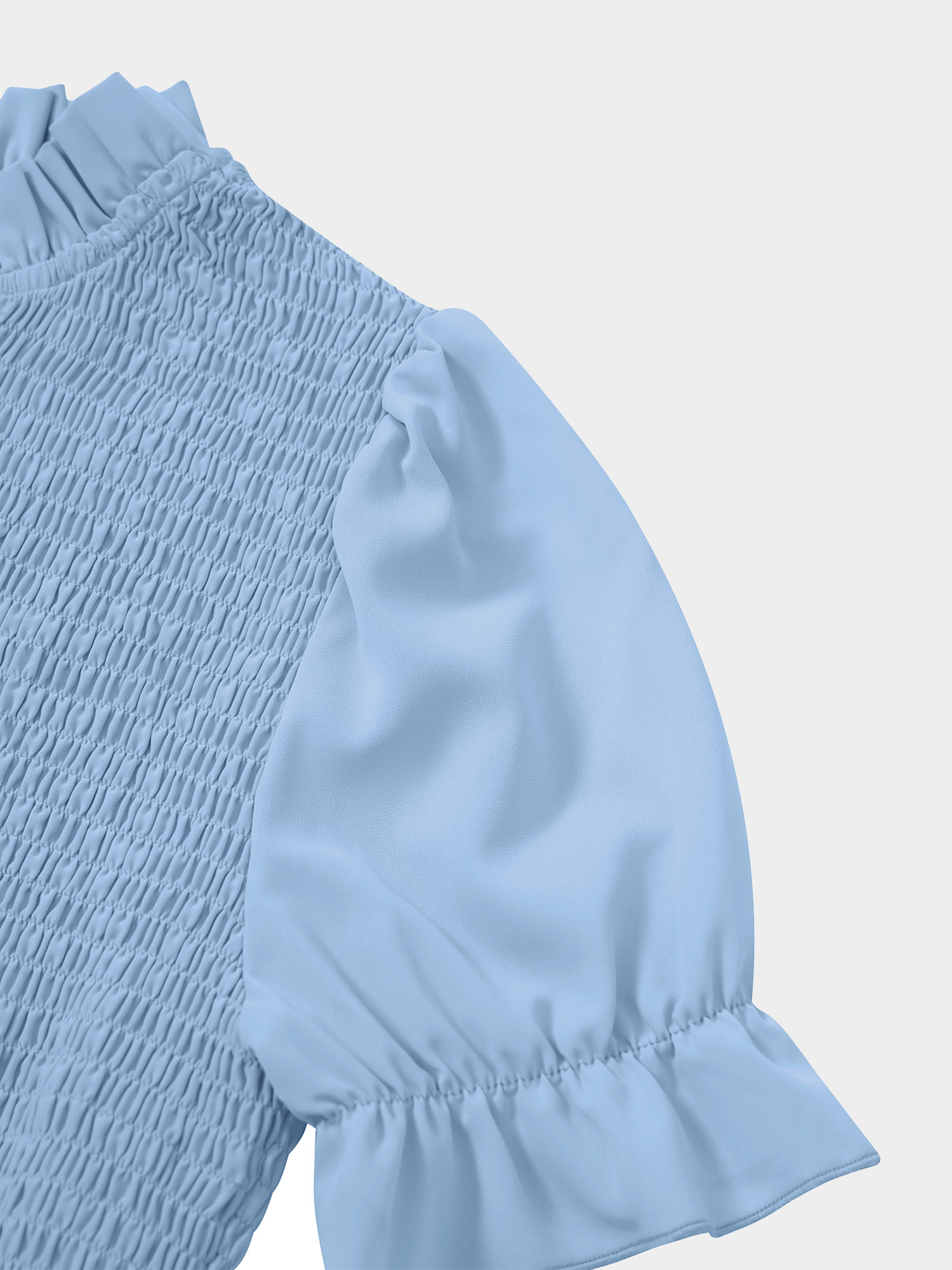 Luxe Shirring Mini Nap Dress