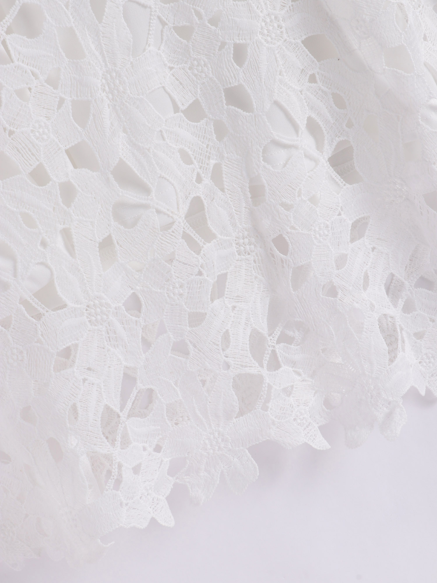 Modern Grace Lace Mini Dress