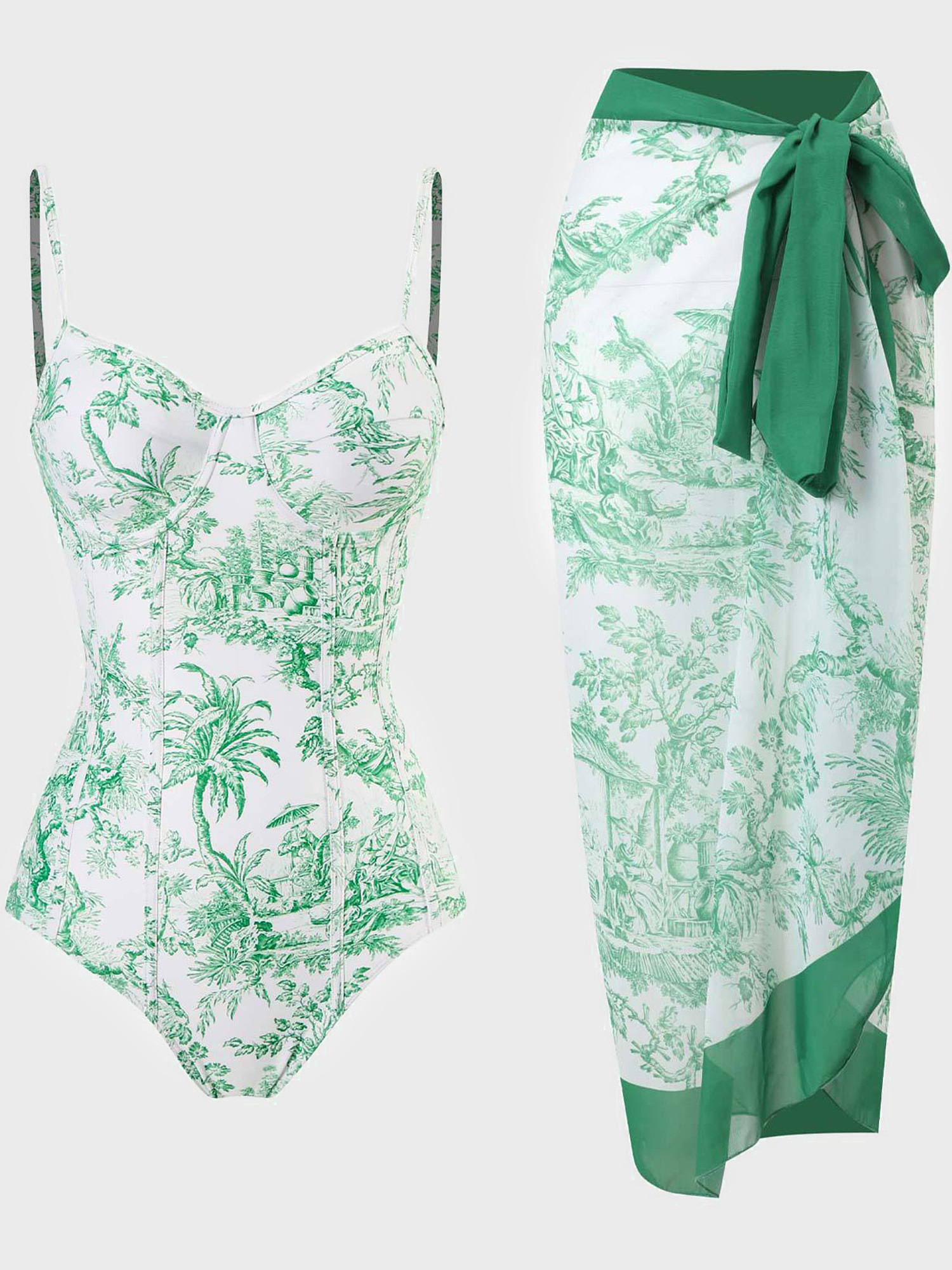 Romantic Flourishes Swim Set