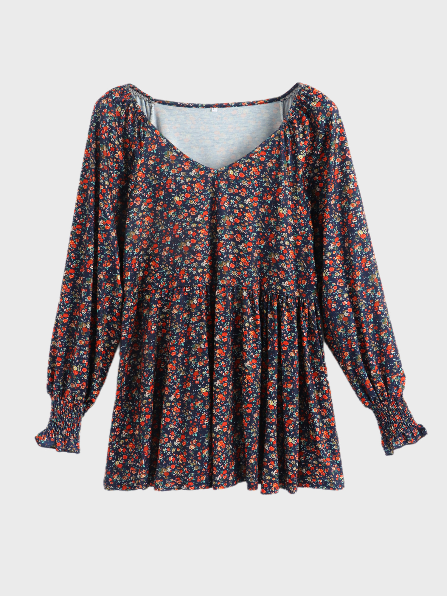 Vintage Ditsy Floral Blouse