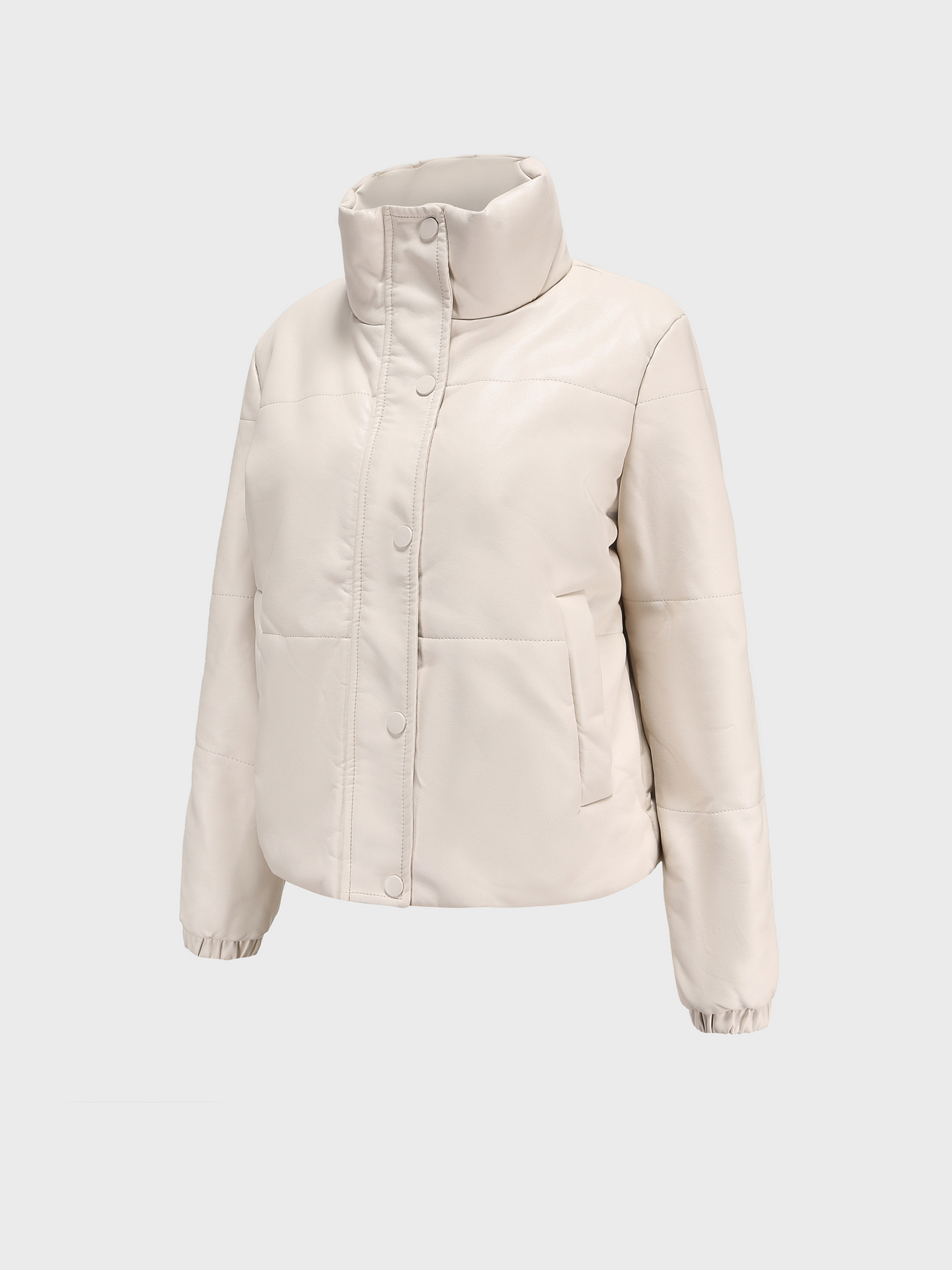 Warm Thickened Short Leather Jacket