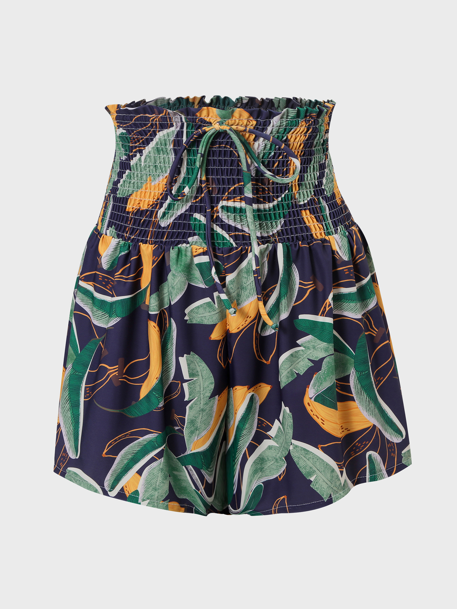 Blooming Flowers High Elastic Swim Shorts