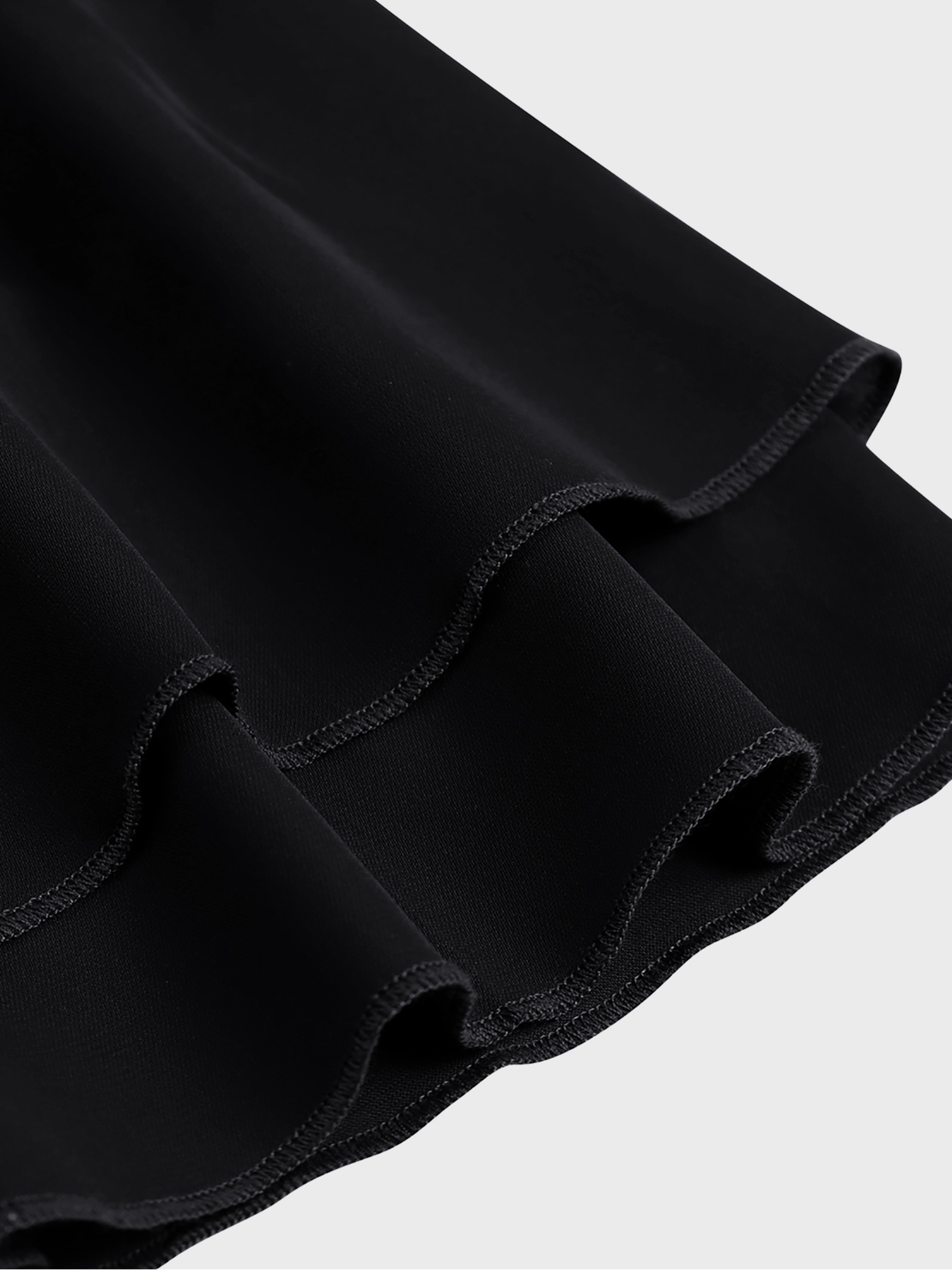 Pared-Down Tiered Mini Dress