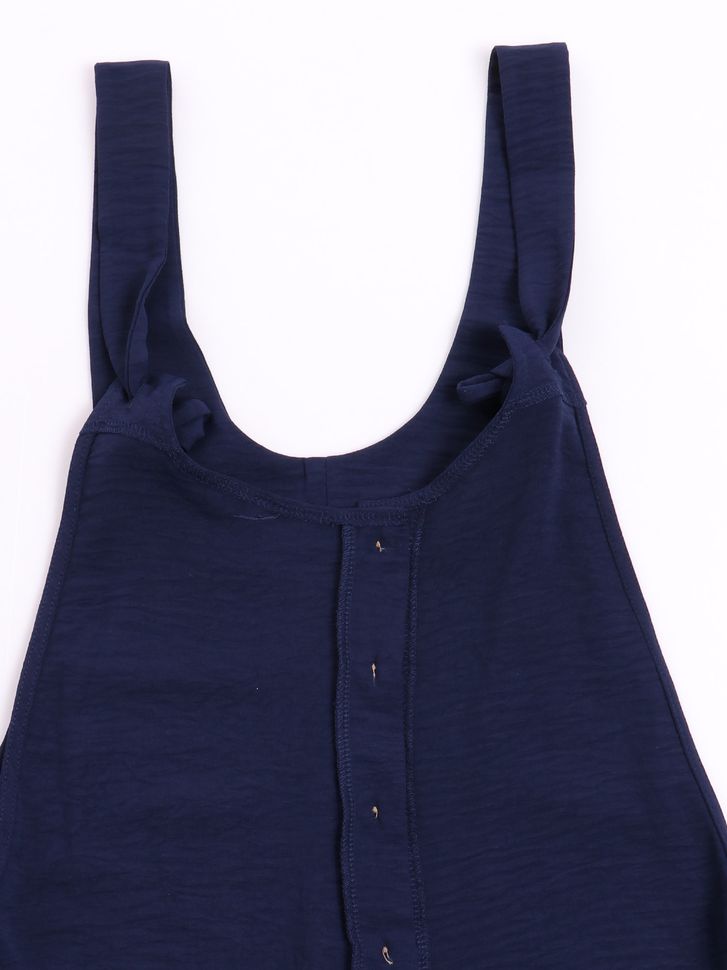 Sweet Languor Linen-Cotton Romper