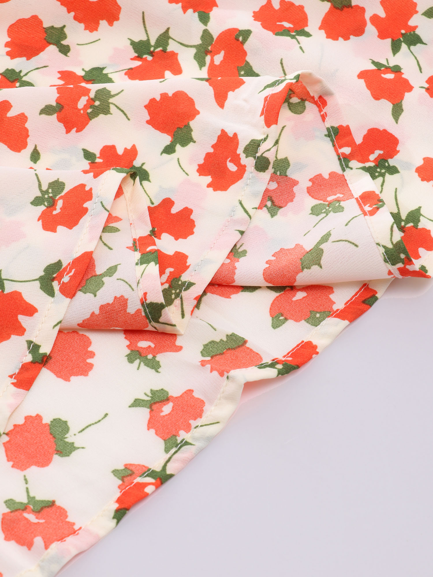 Midsize French Flair Vintage FLoral Dress