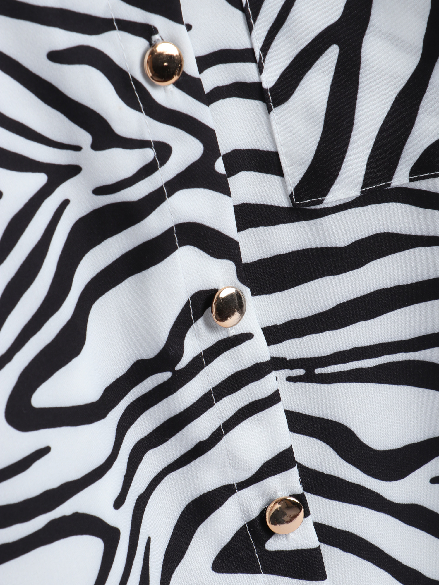 Baroque Print Long Sleeve Shirt